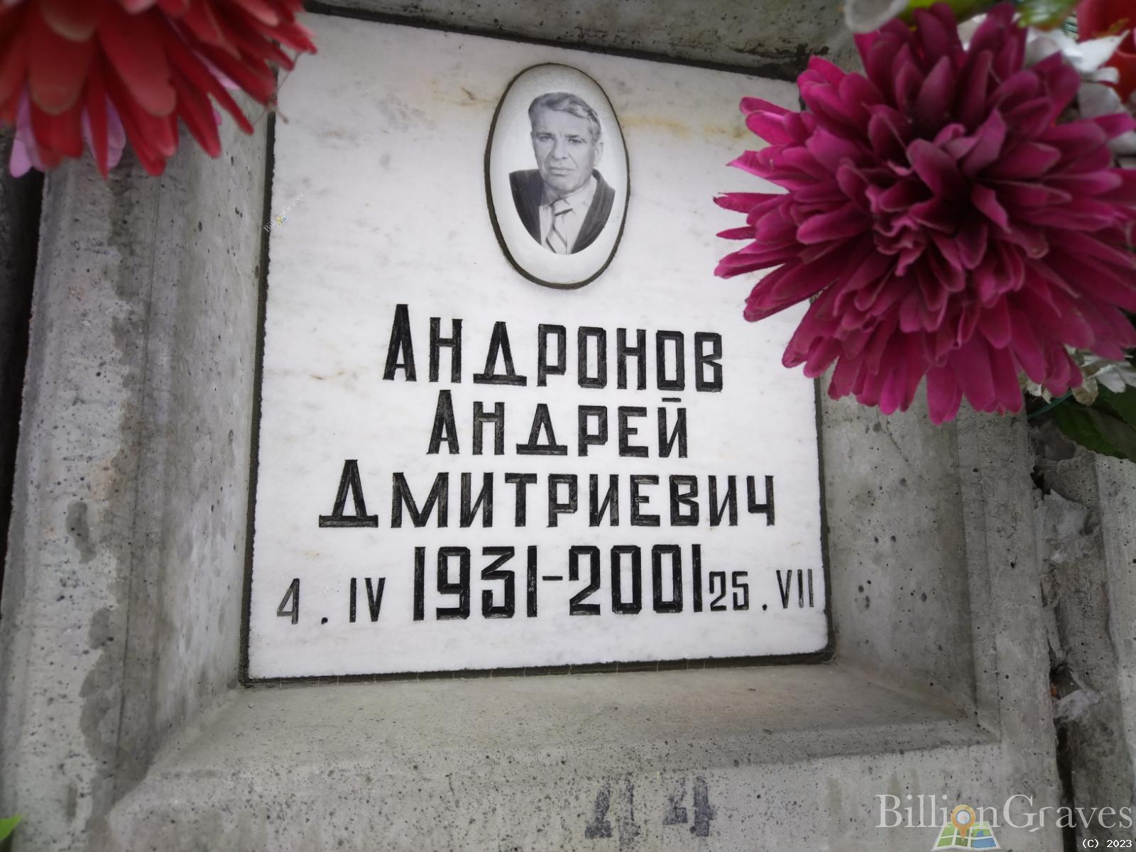Андронов Андрей Дмитриевич
