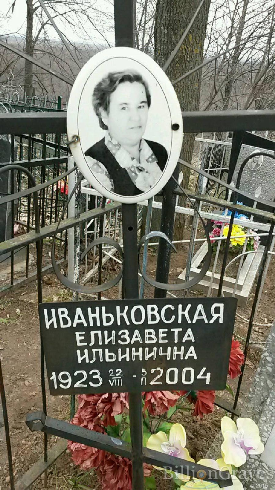 Иваньковская Елизавета Ильинична