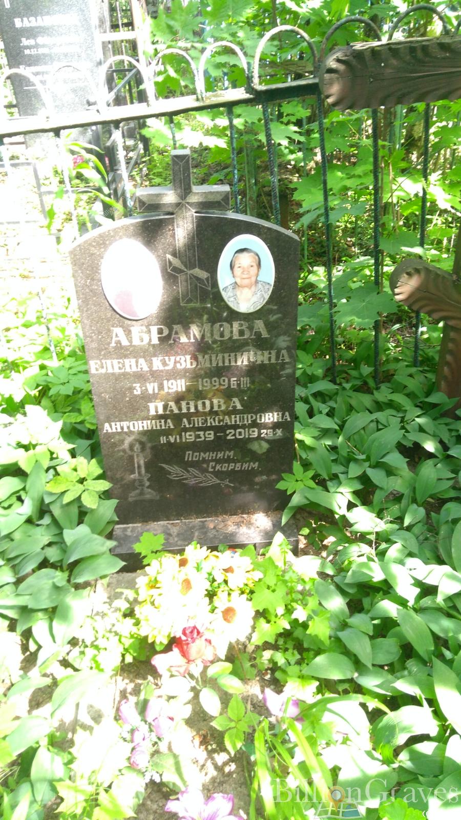 Абрамова Елена Кузьминична