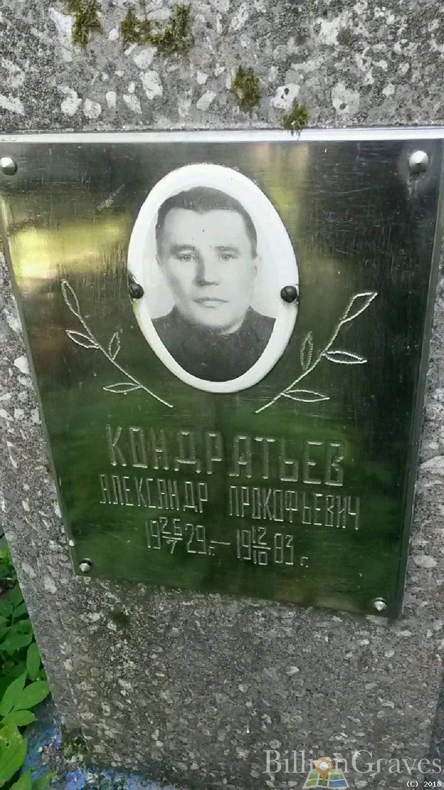 Кондратьев Александр Прокофьевич