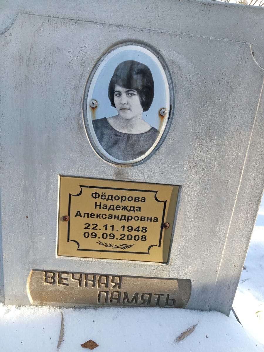Фёдорова Надежда Александровна