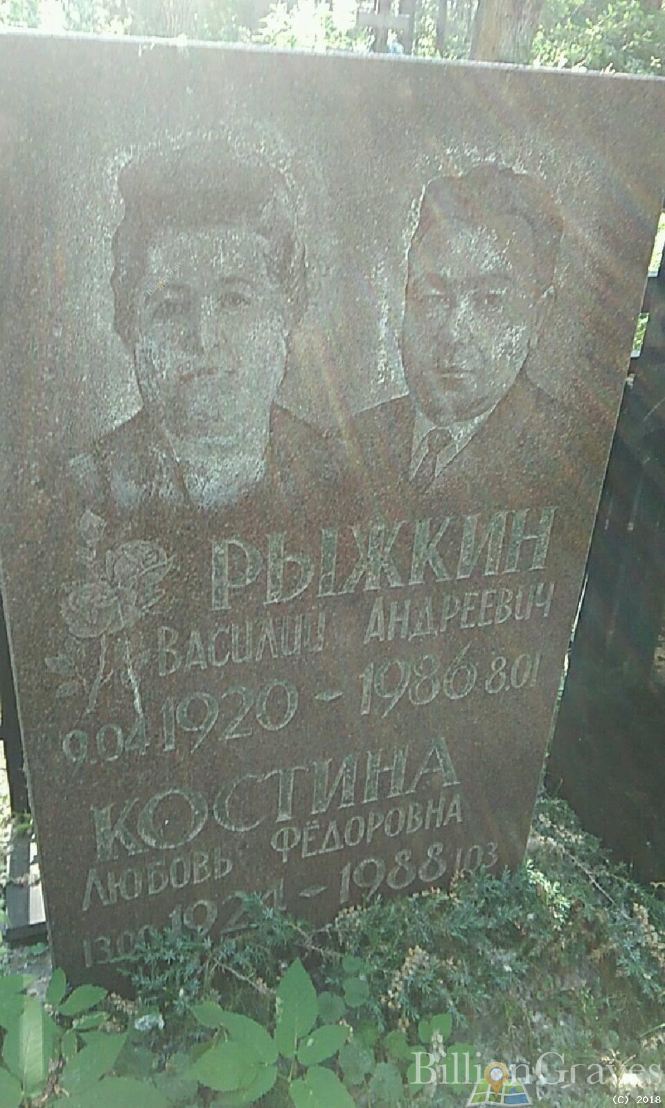 Костина Любовь Федоровна