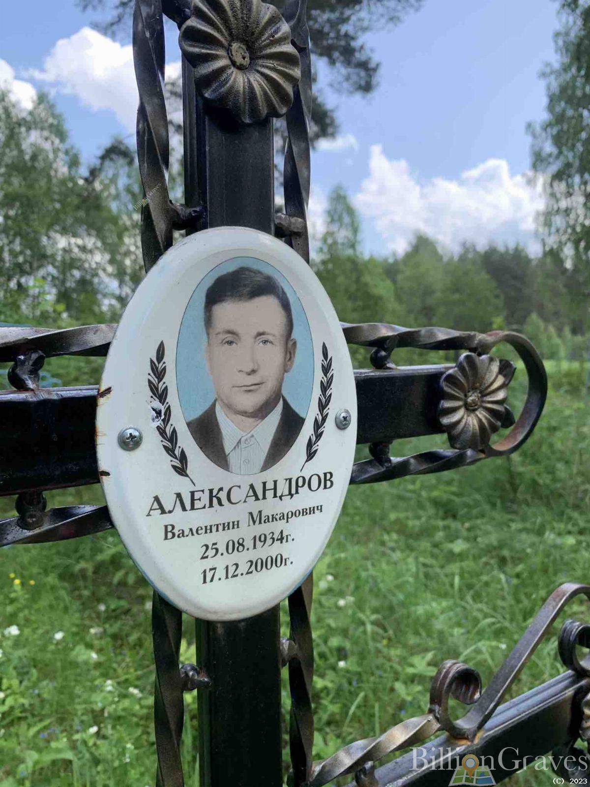 Александров Валентин Макарович