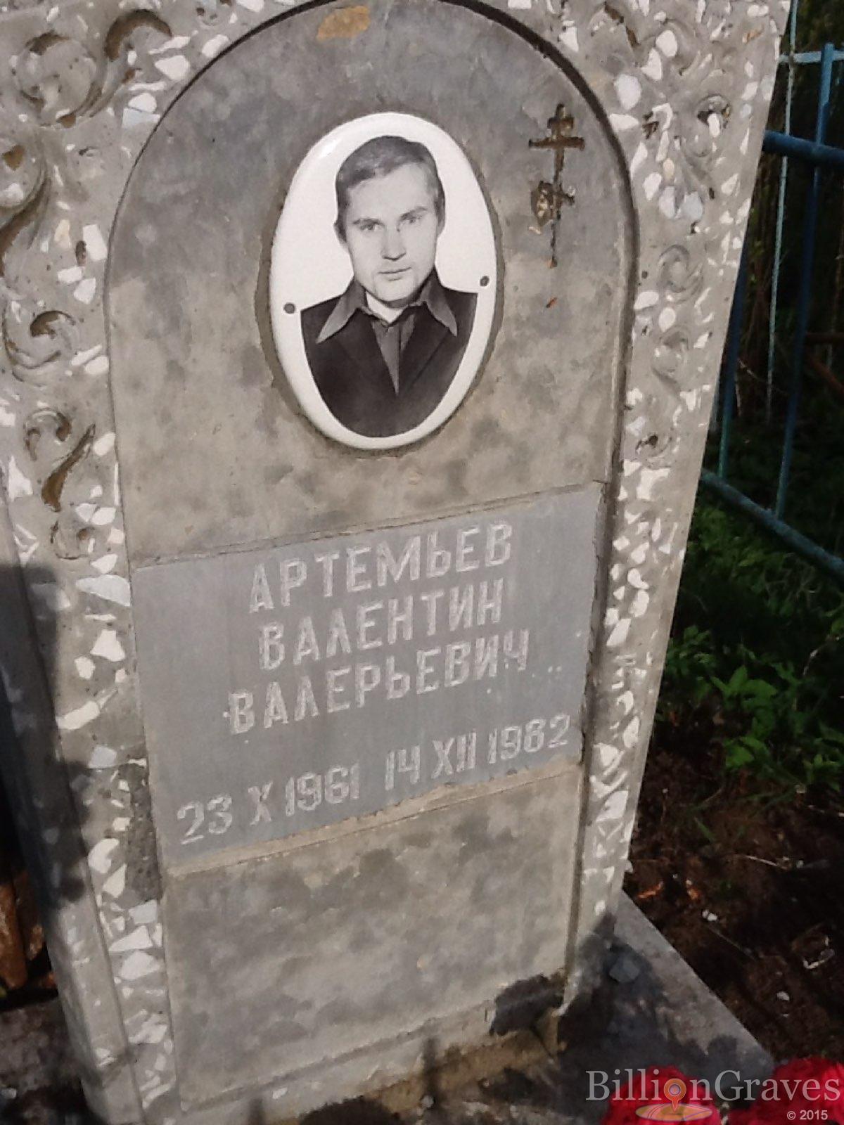 Артемьев Валентин Валерьевич