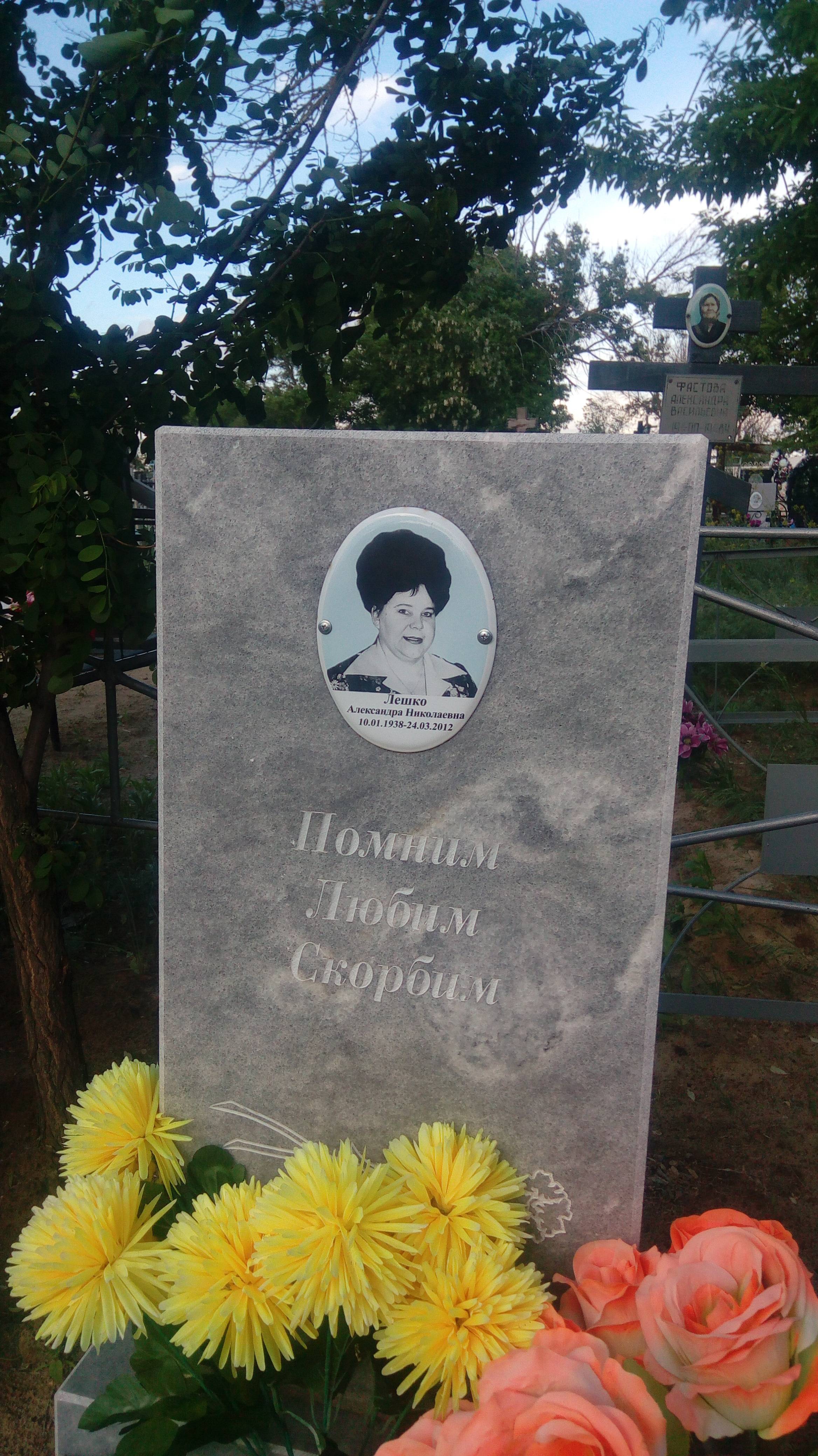 Лешко Александра Николаевна