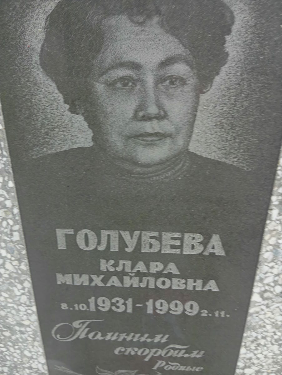 Голубева Клара Михайловна