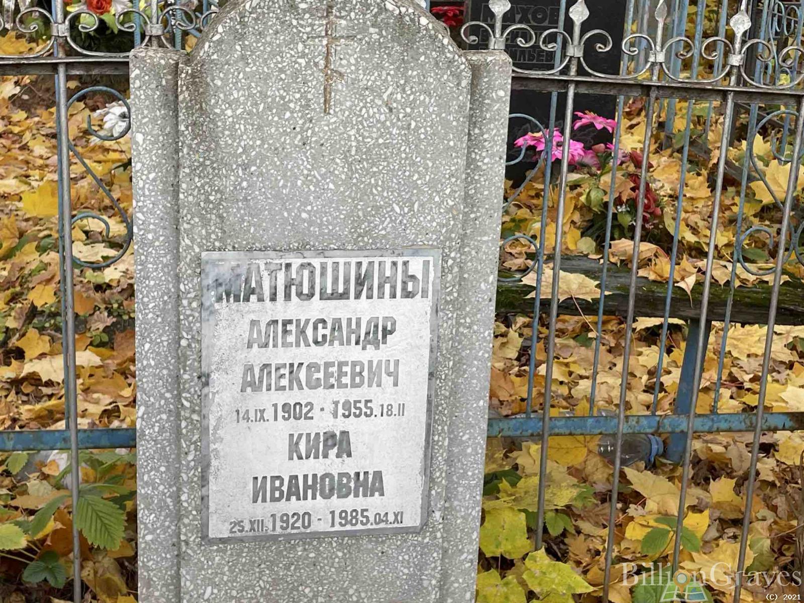 Матюшин Александр Алексеевич