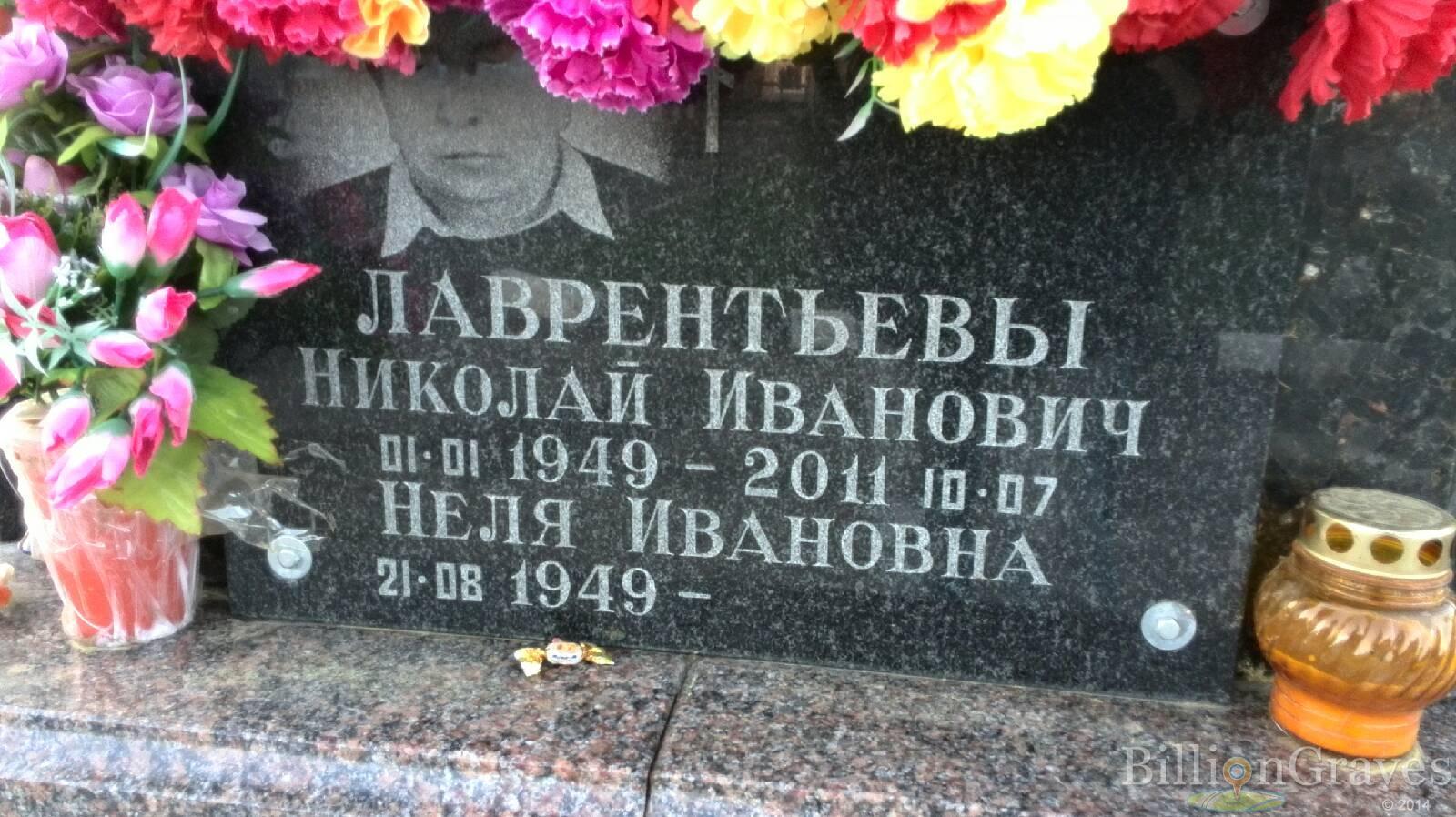 Лаврентьев Николай Иванович