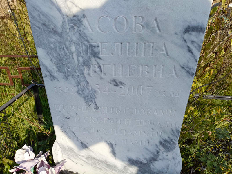 Ангелина Басова Георгиевна