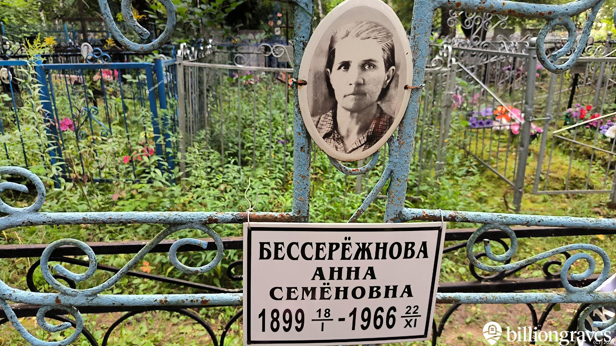 Бессерёжнова Анна Семёновна
