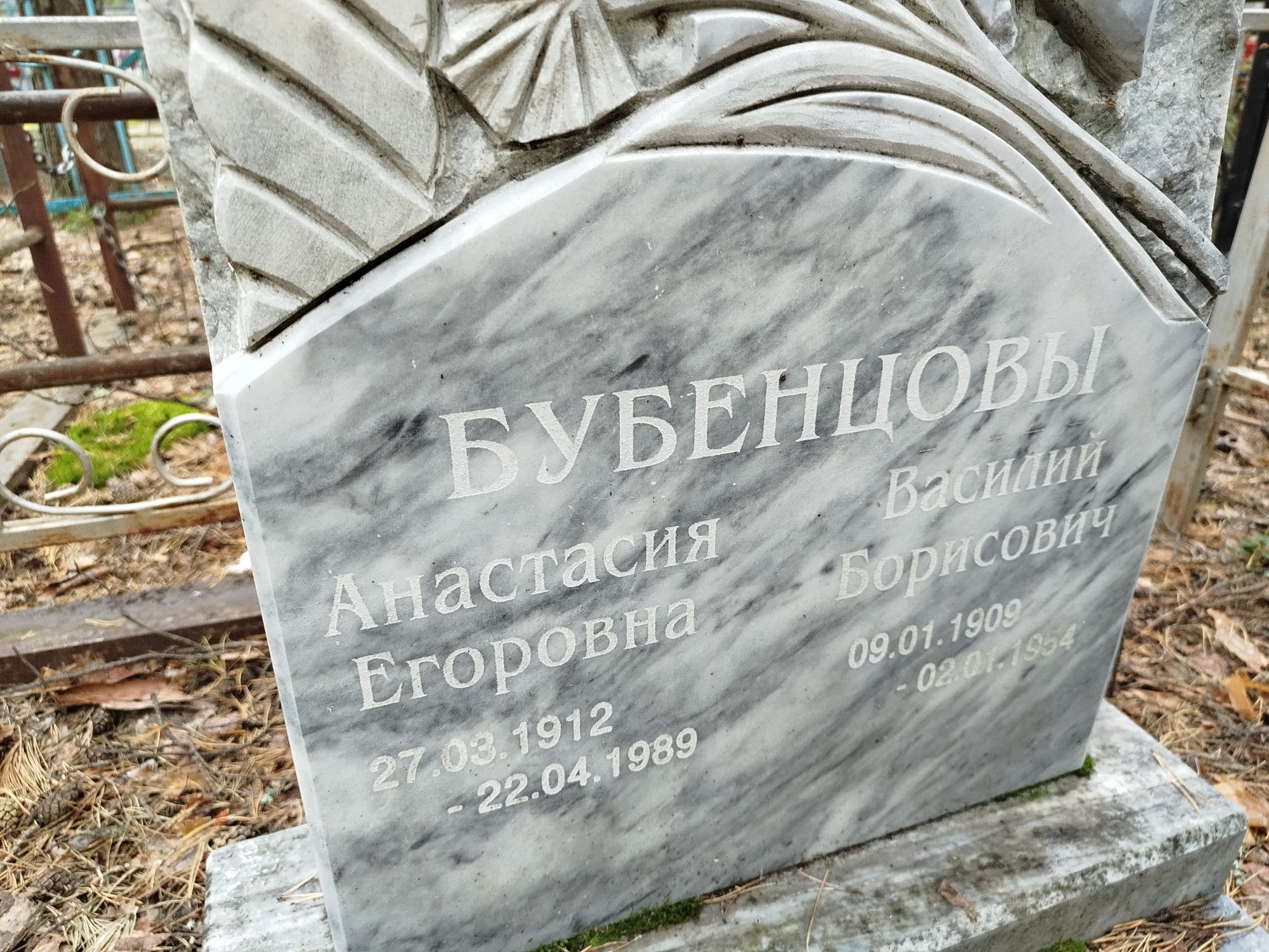 Бубенцова Анастасия Егоровна