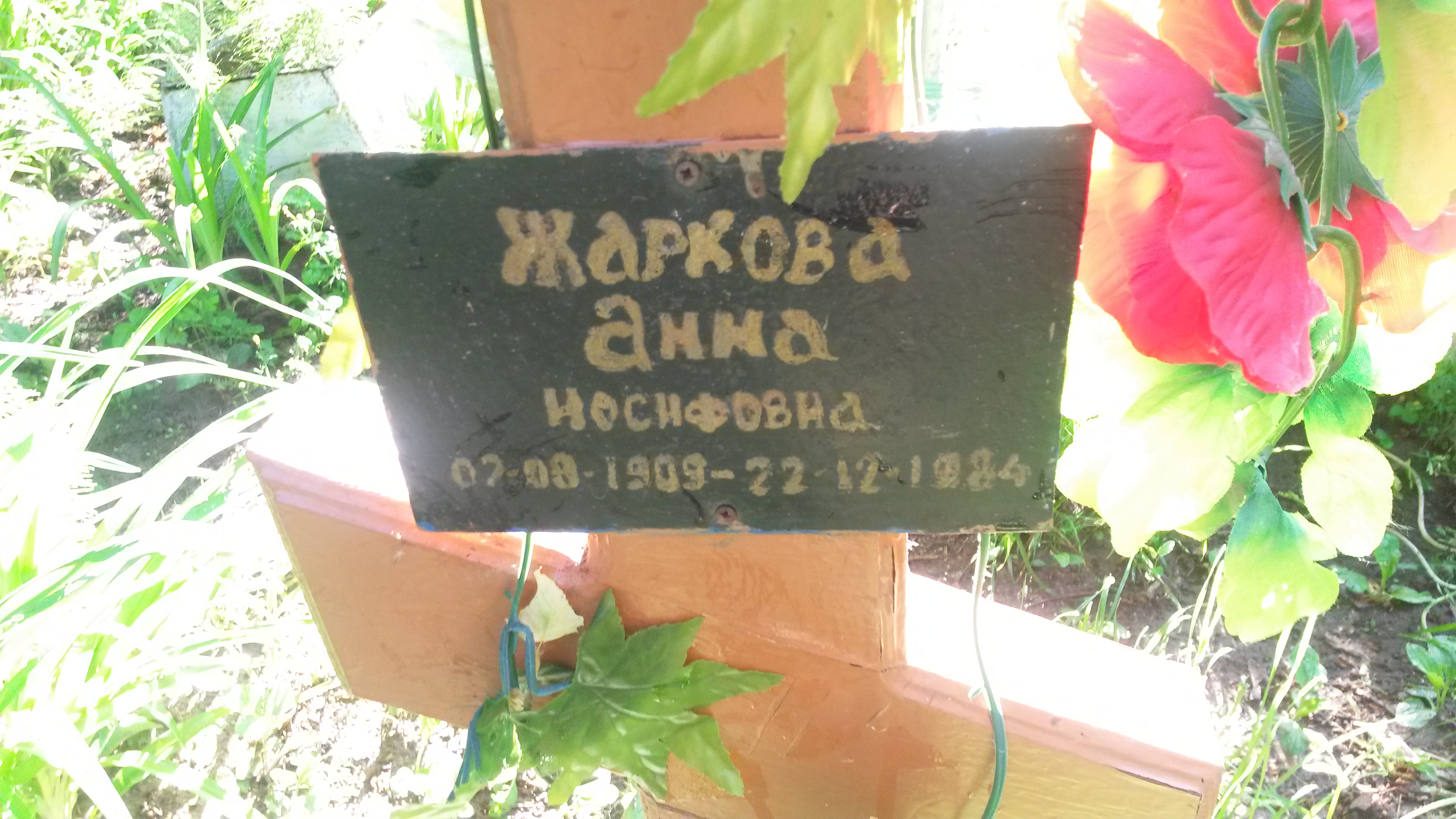 Жаркова Анна Иосифовна