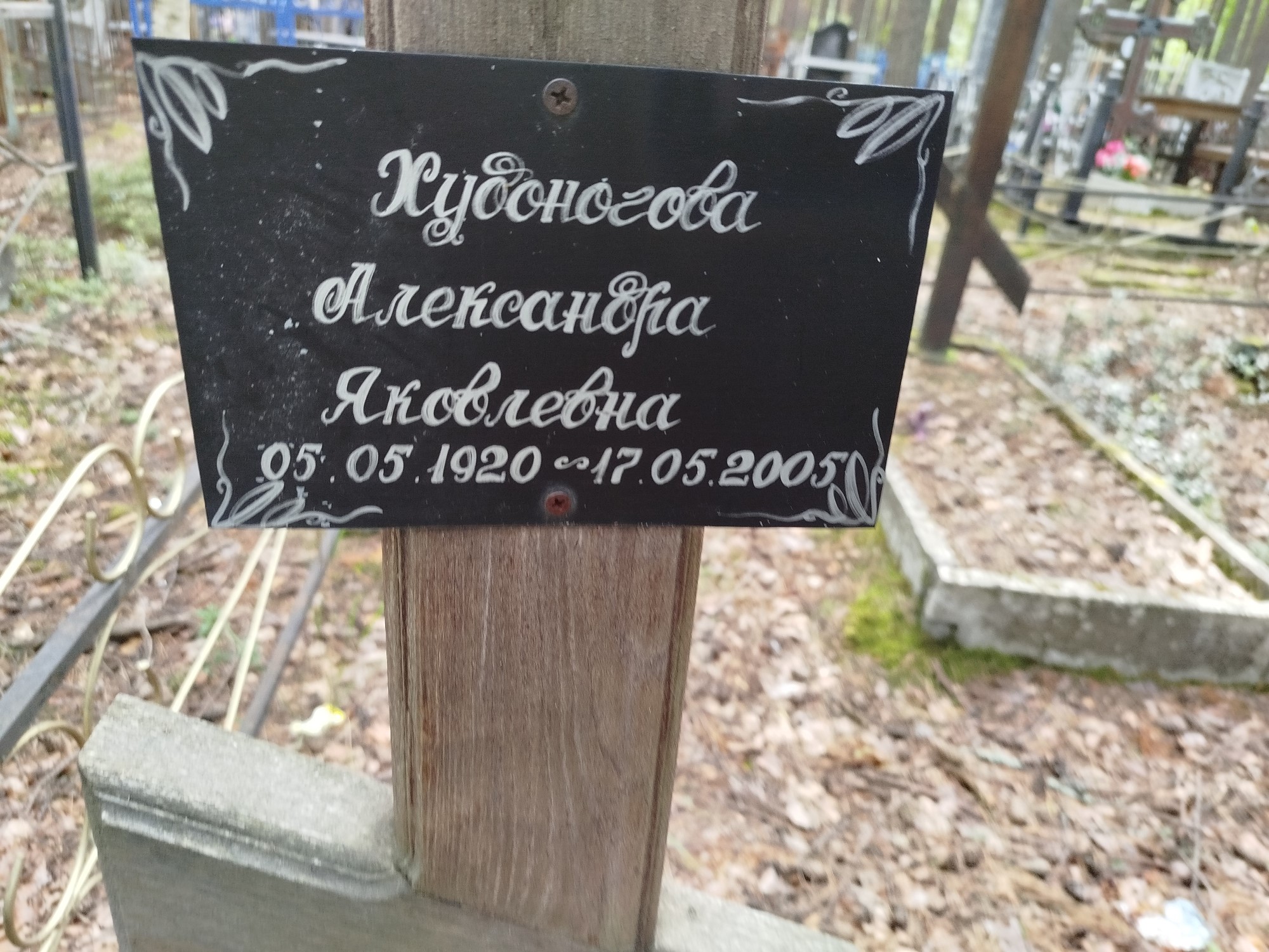 Худоногова Александра Яковлевна