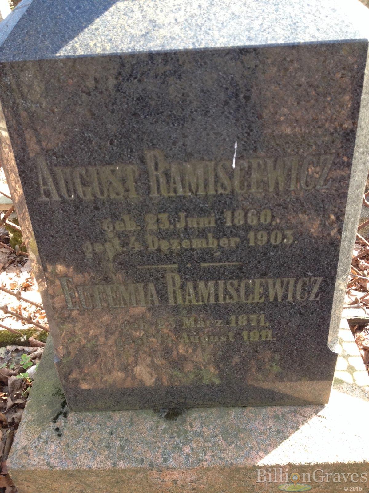 Ramiscewicz Eufemia