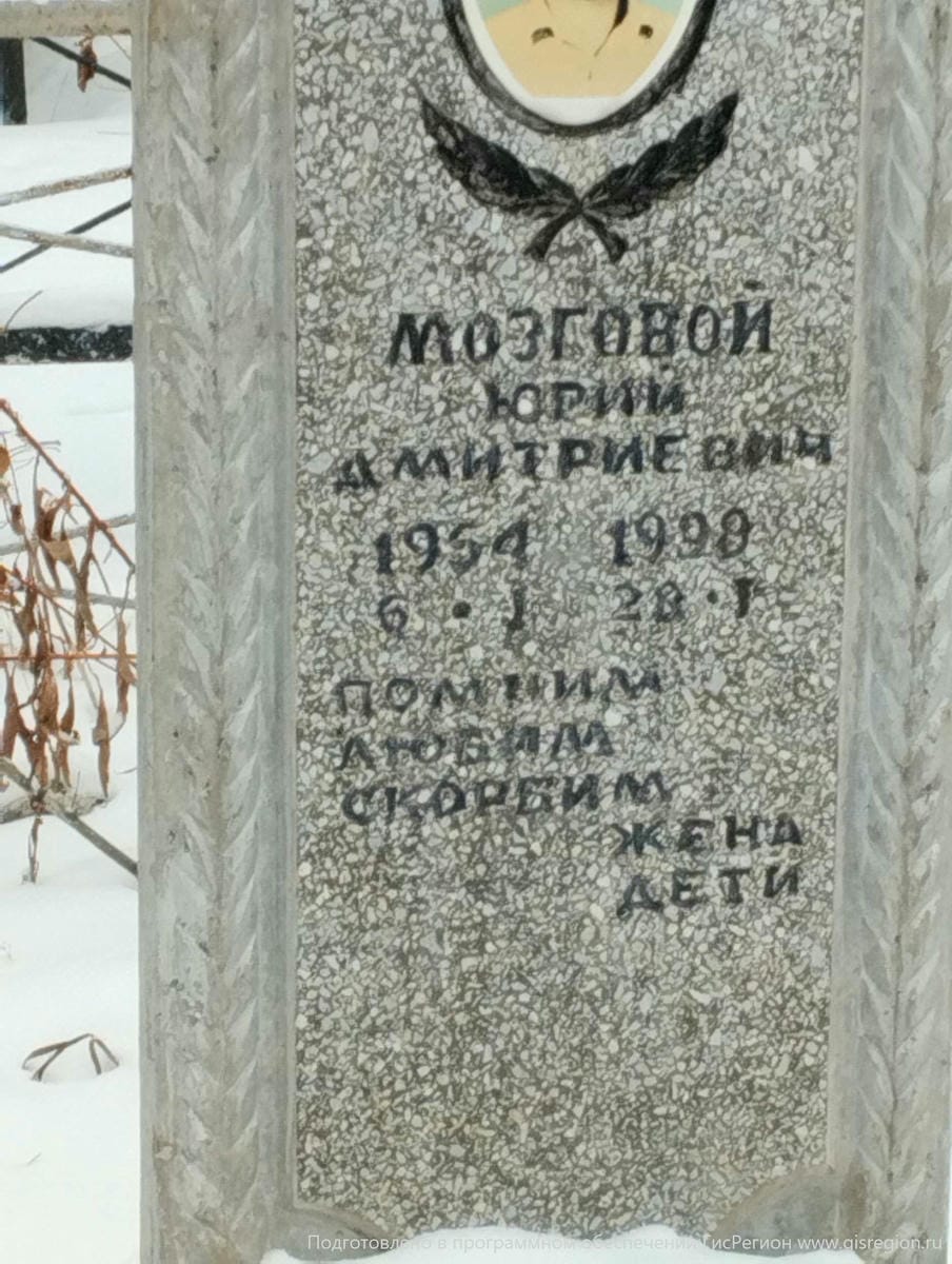 Мозговой Юрий Дмитриевич