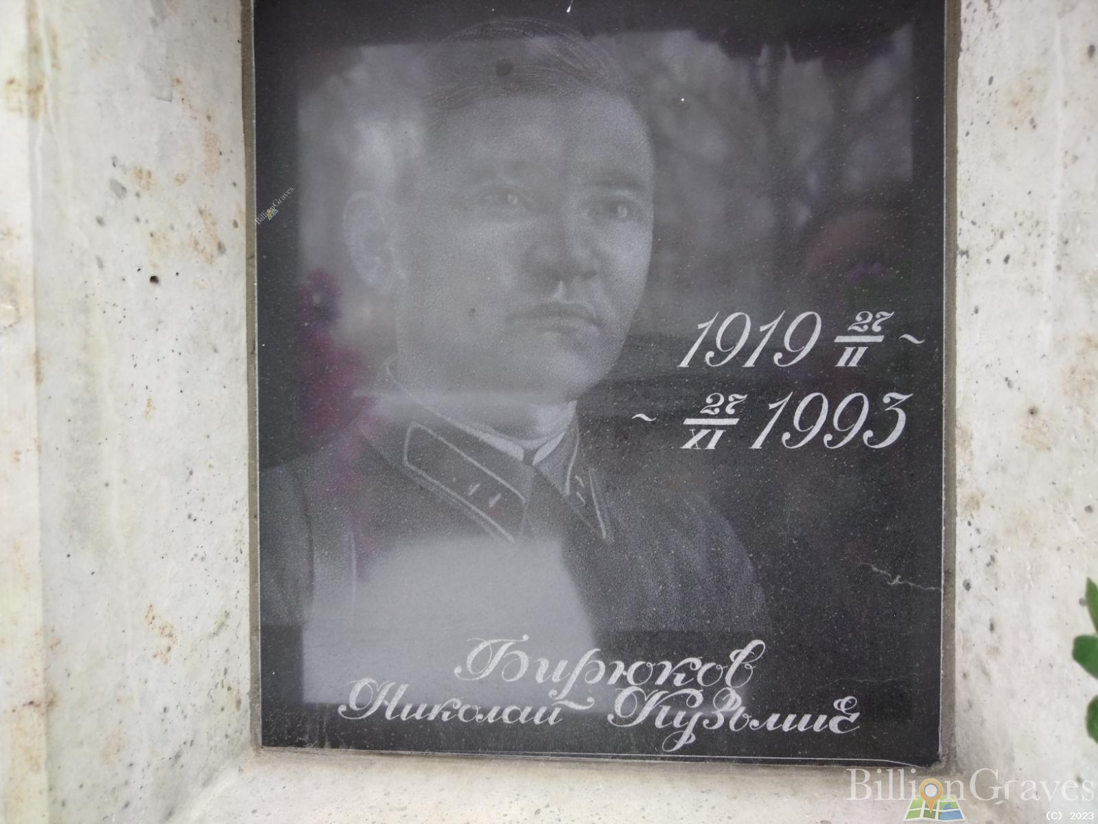 Бирюков Николай Кузьмич