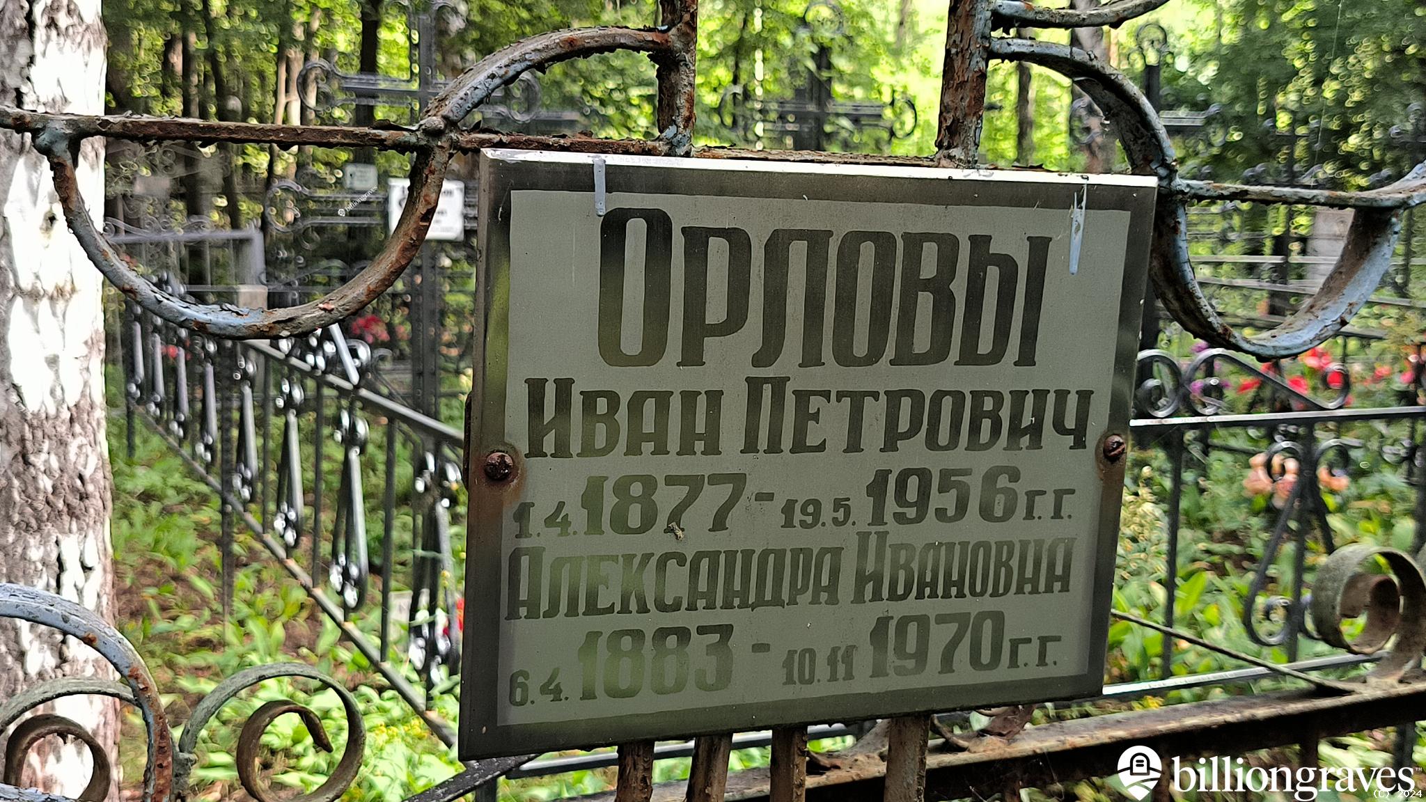 Орлов Иван Петрович