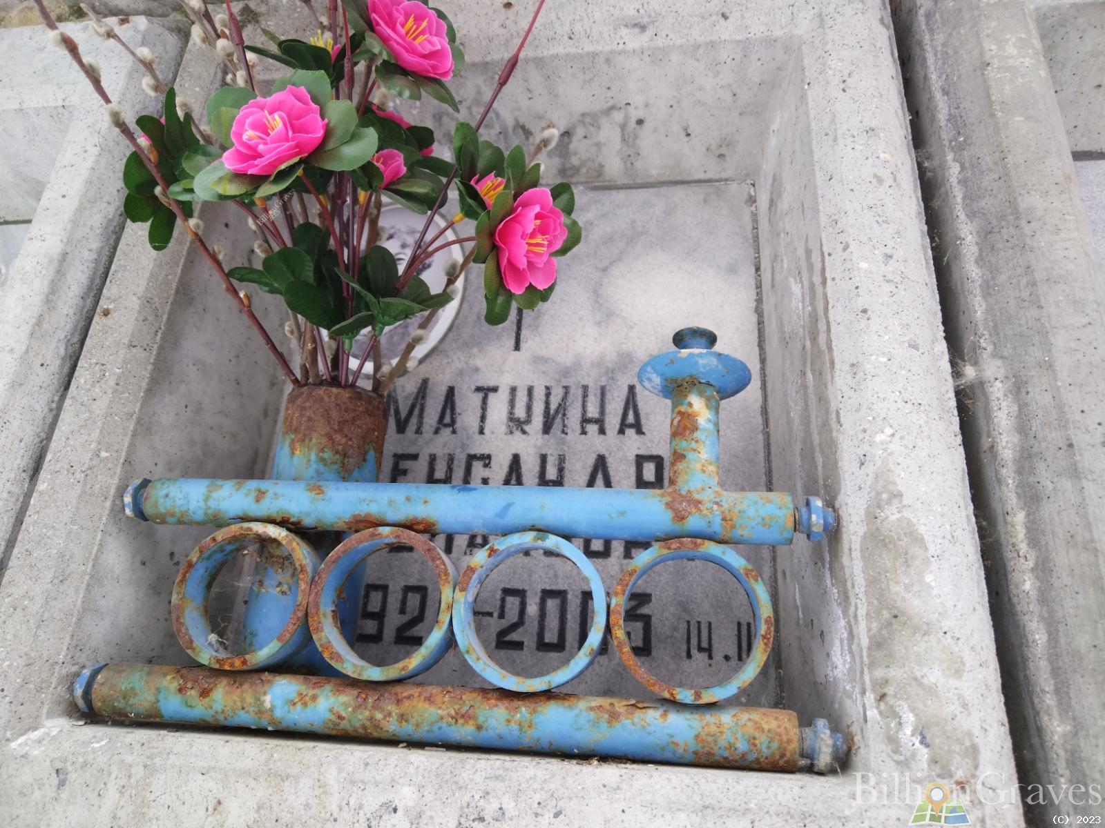 Маткина Александра Степановна
