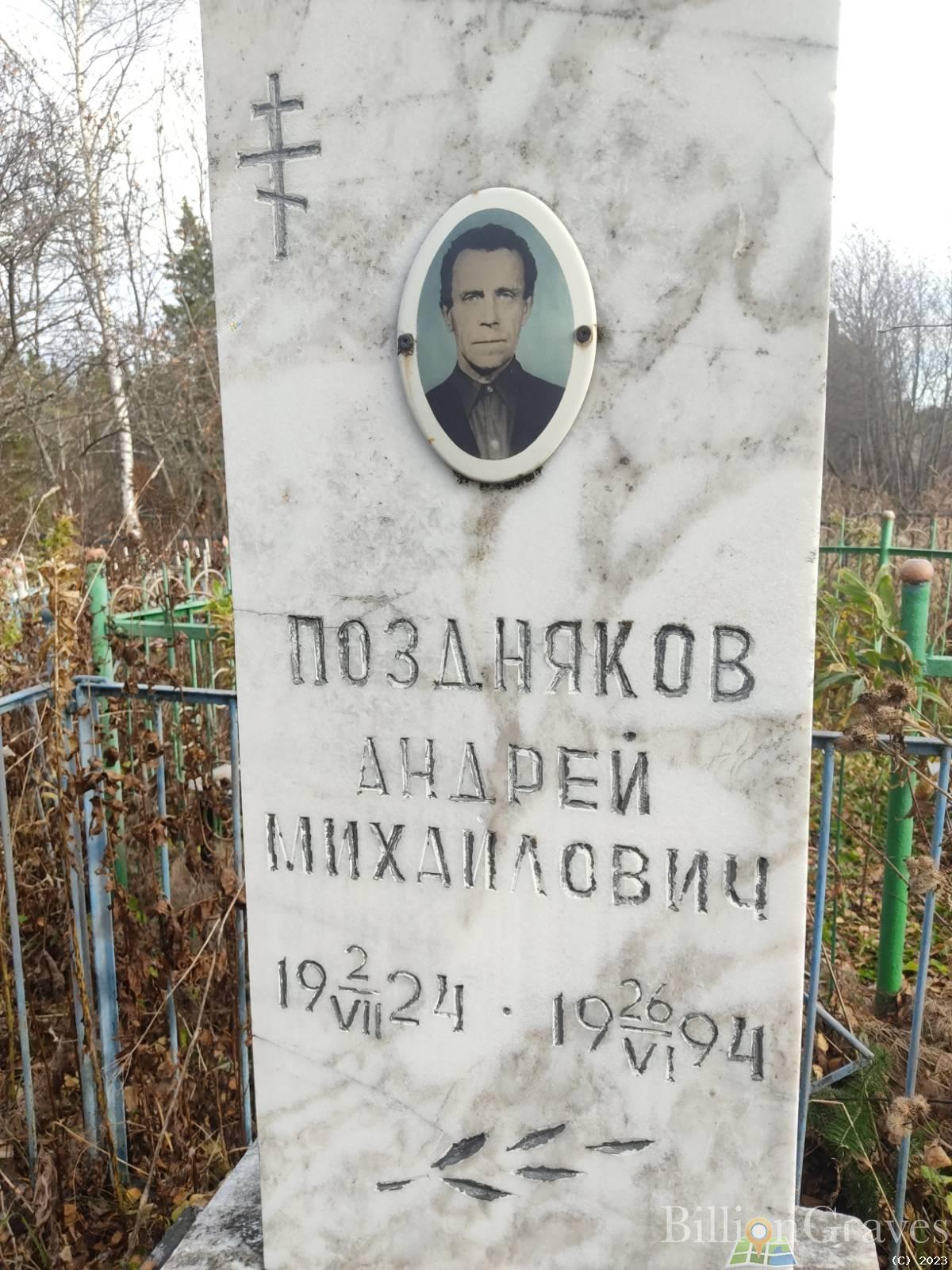 Поздняков Андрей Михайлович