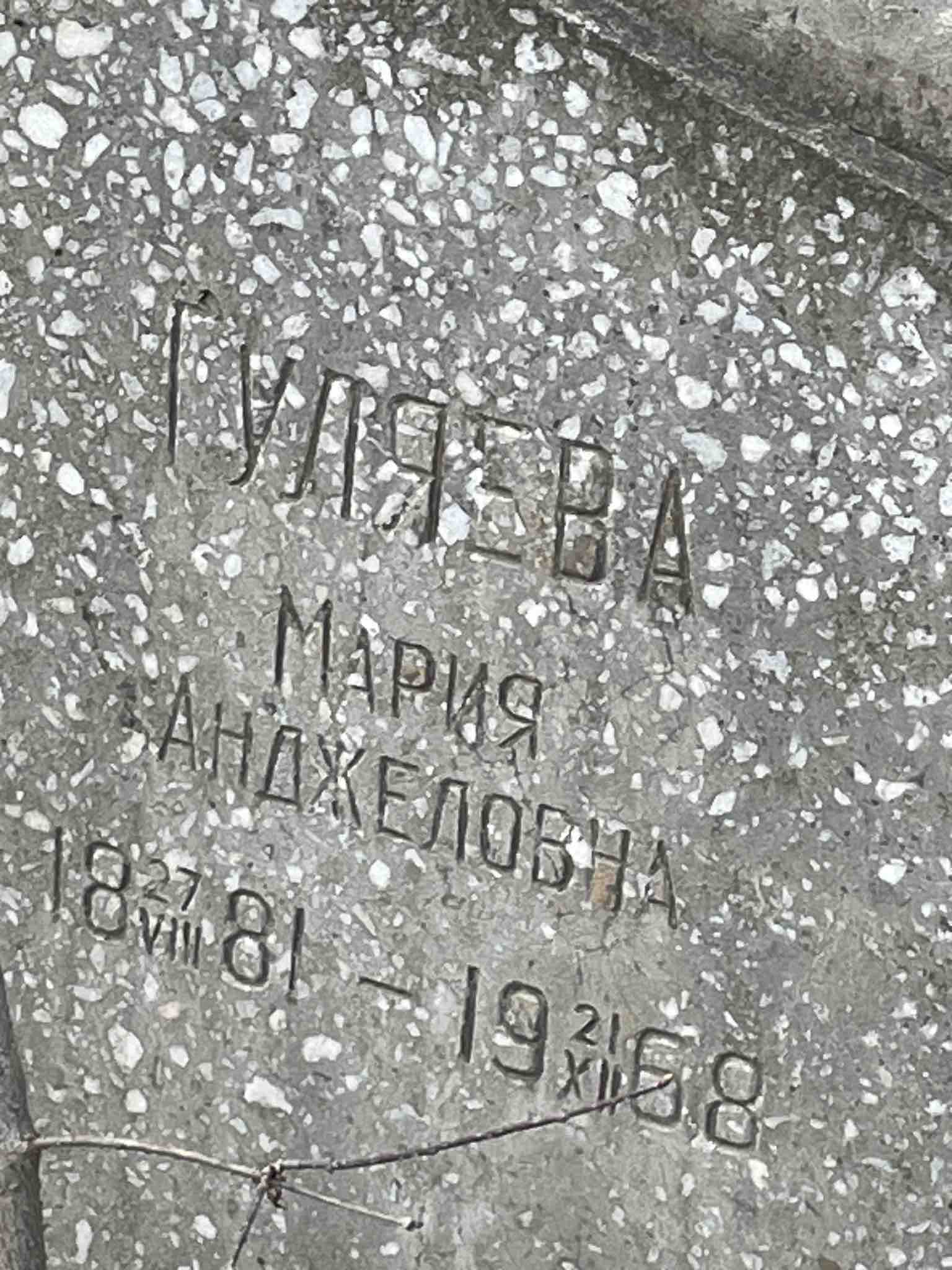 Гуляева Мария Анджеловна
