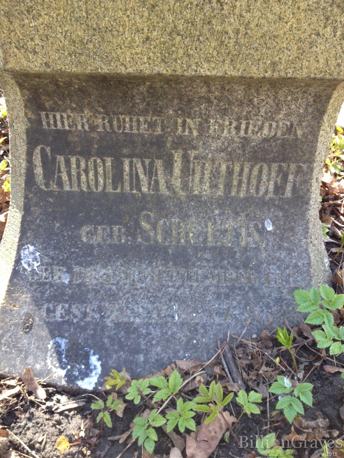 Uhthoff Carolina