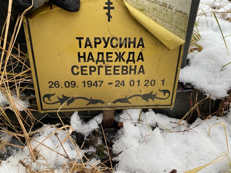 Тарусина