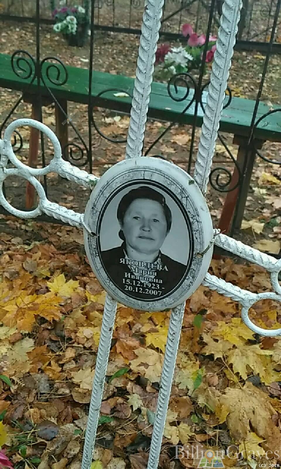 Яковлева Мария Ивановна