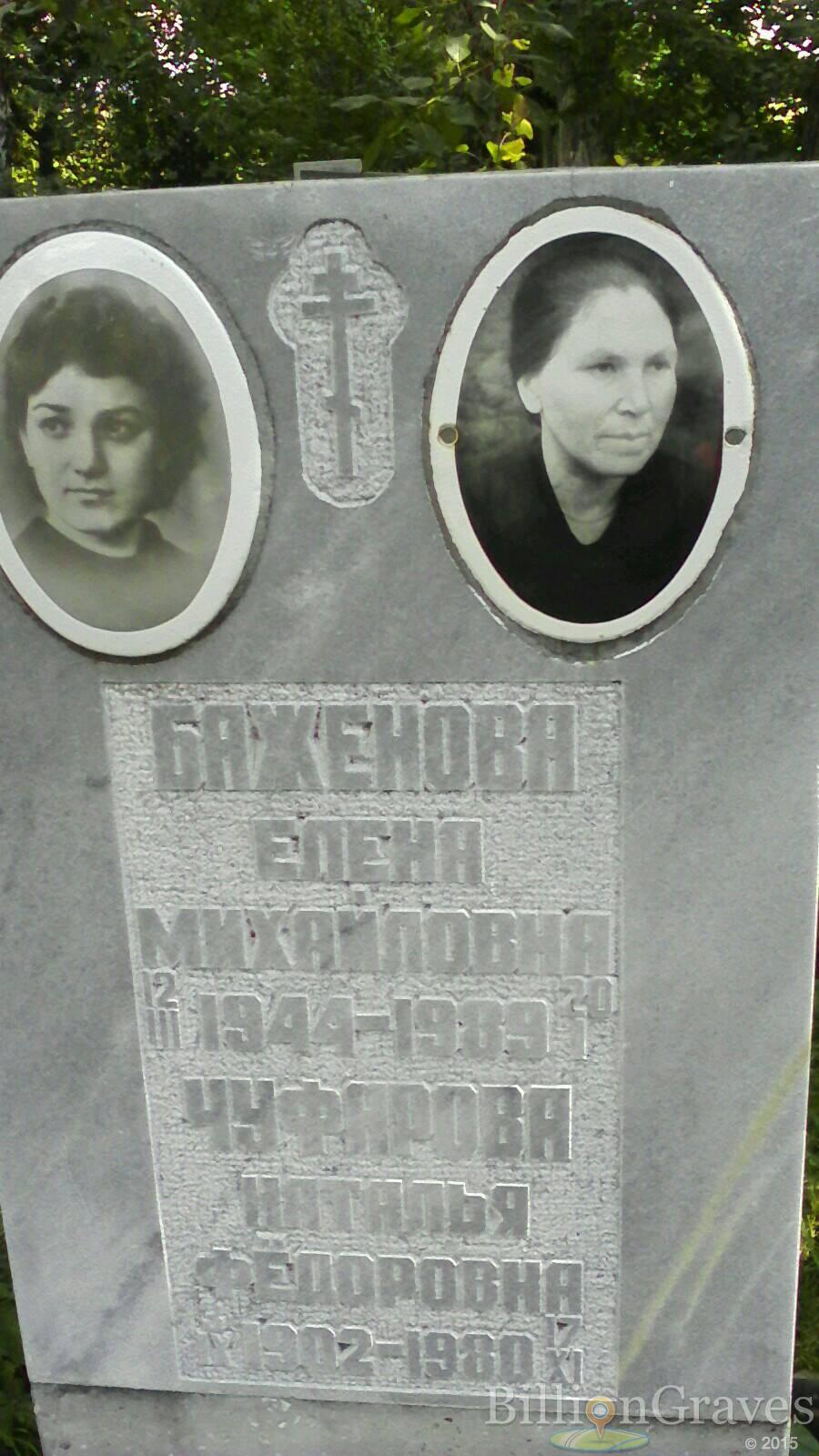 баженова елена михайловна