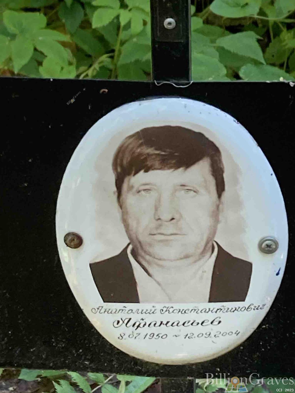 Афанасьев Анатолий Константинович