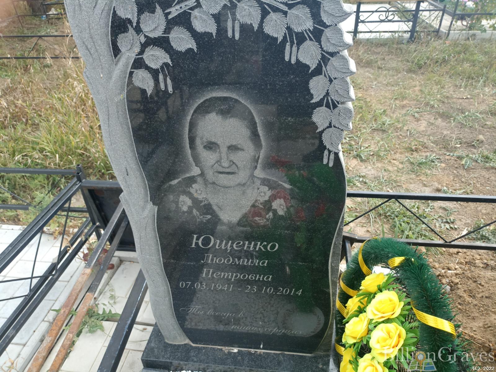 Ющенко Людмила Петровна