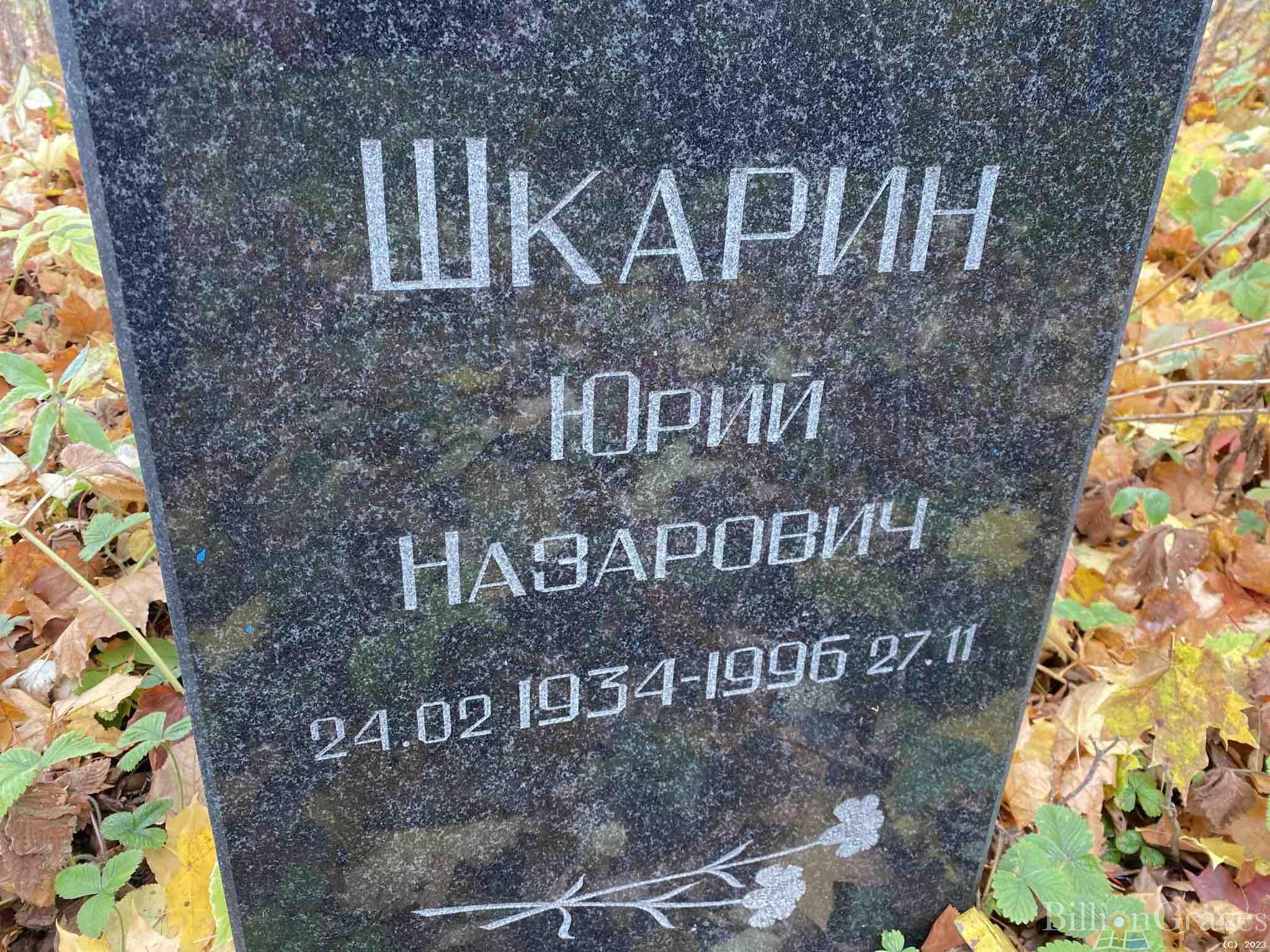 Шкарин Юрий Назарович