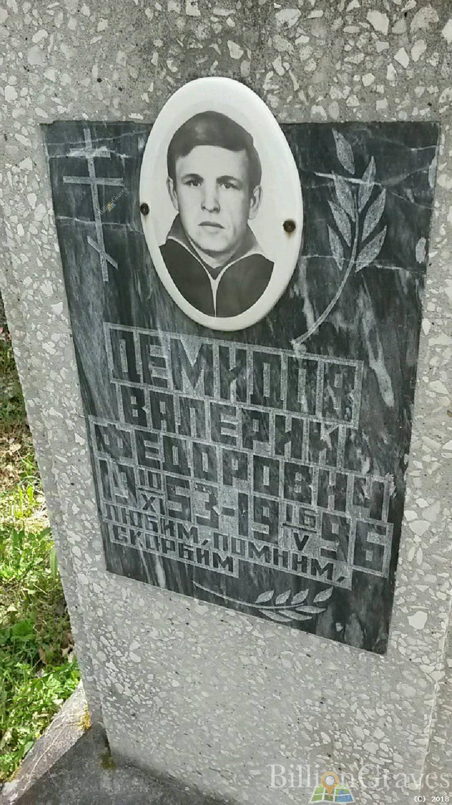 демидов валерий федорович