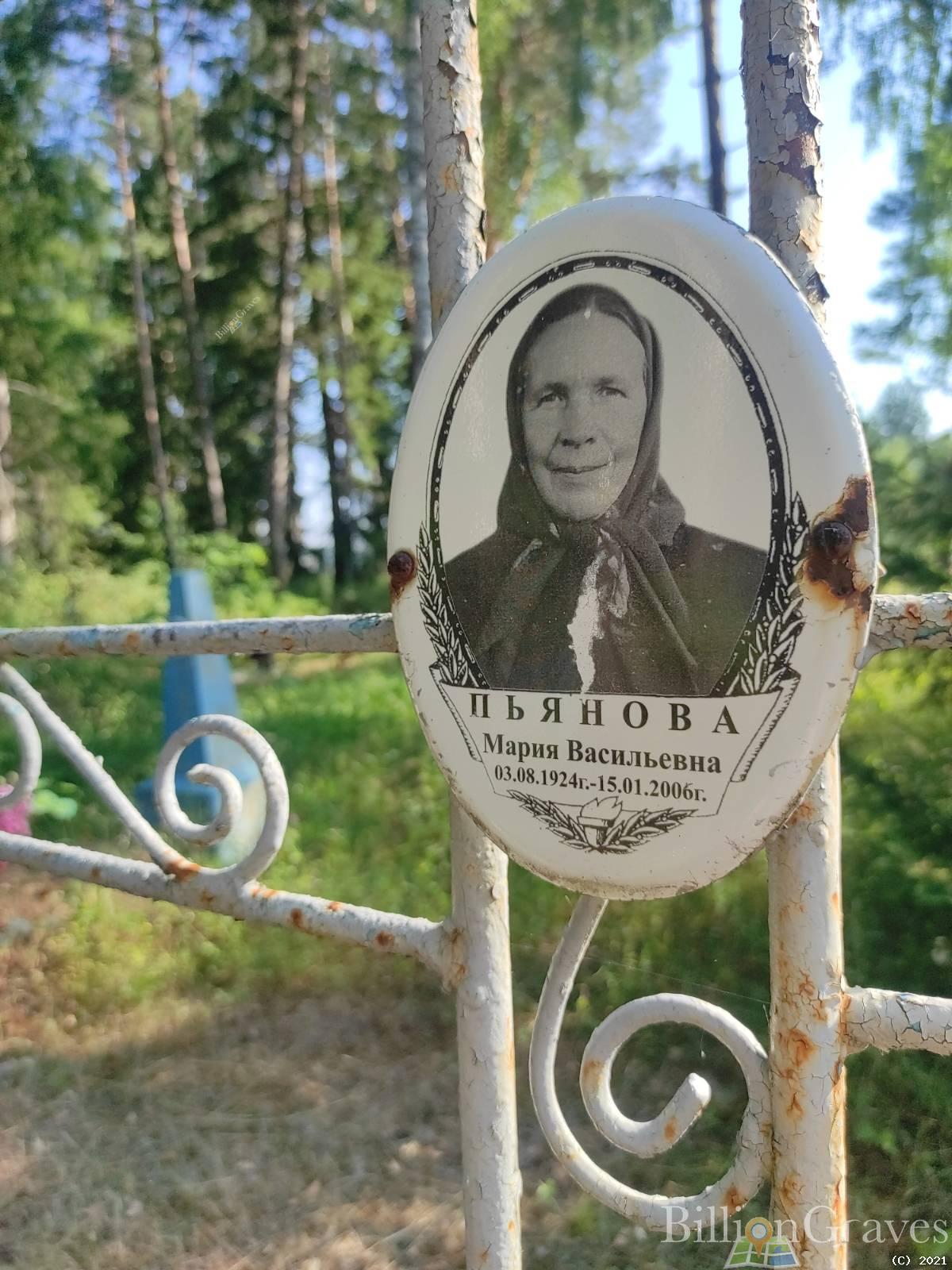 Пьянова Мария Васильевна