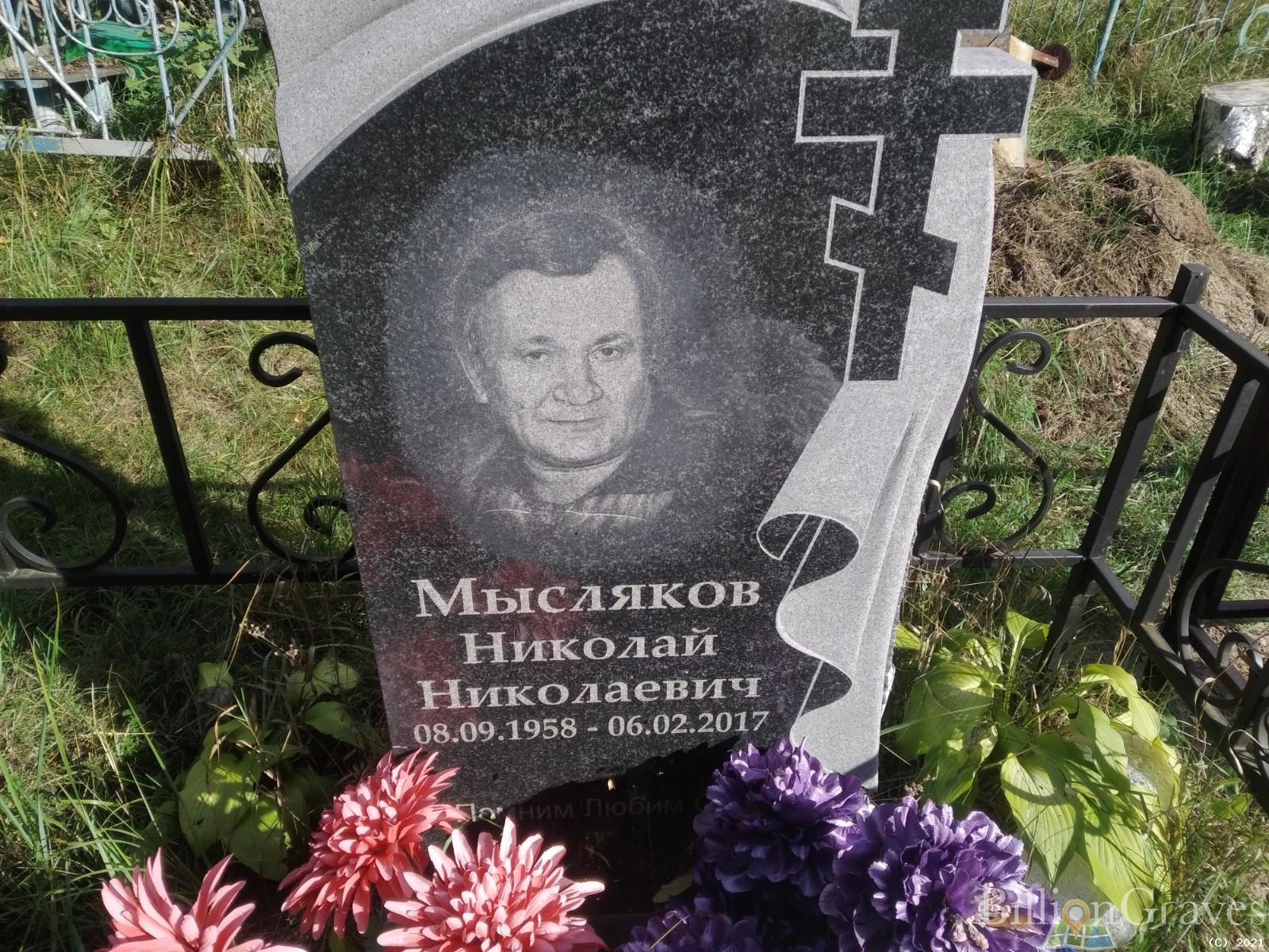 Мысляков Николай Николаевич