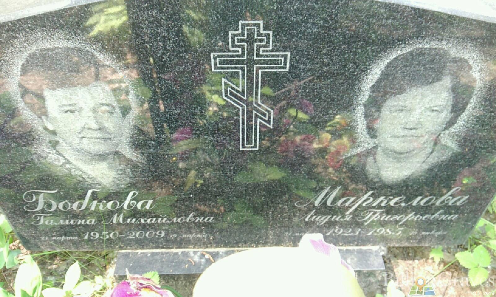 Бобкова Галина Михайловна