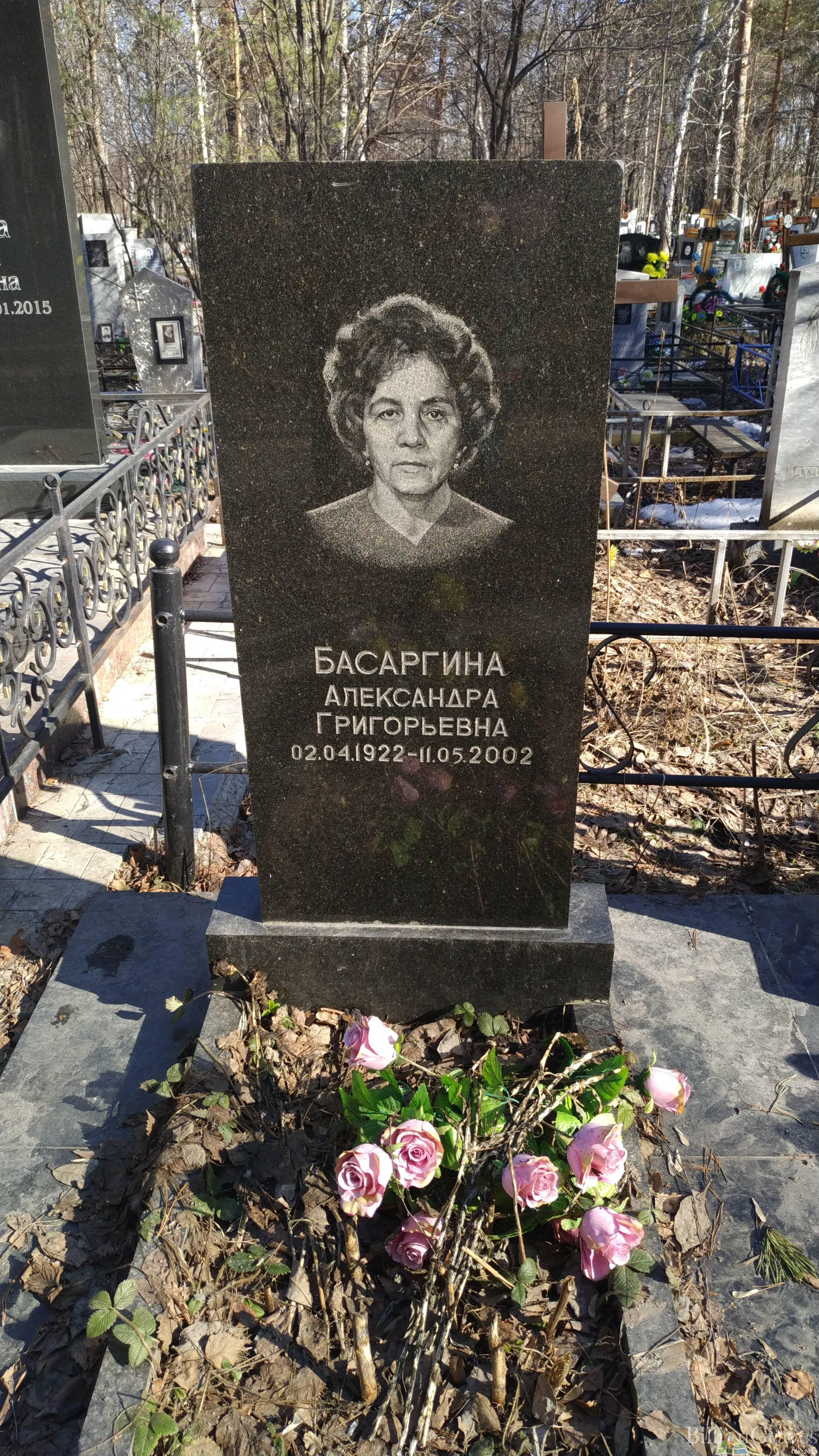 Басаргина Александра Григорьевна