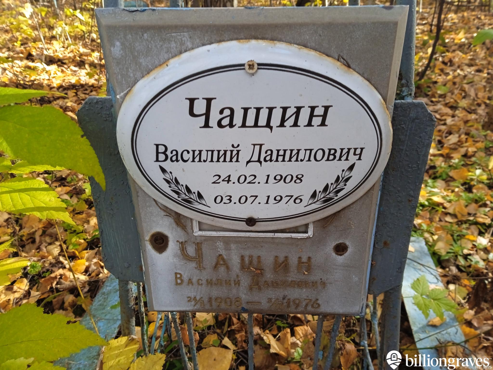 Чащин Василий Данилович