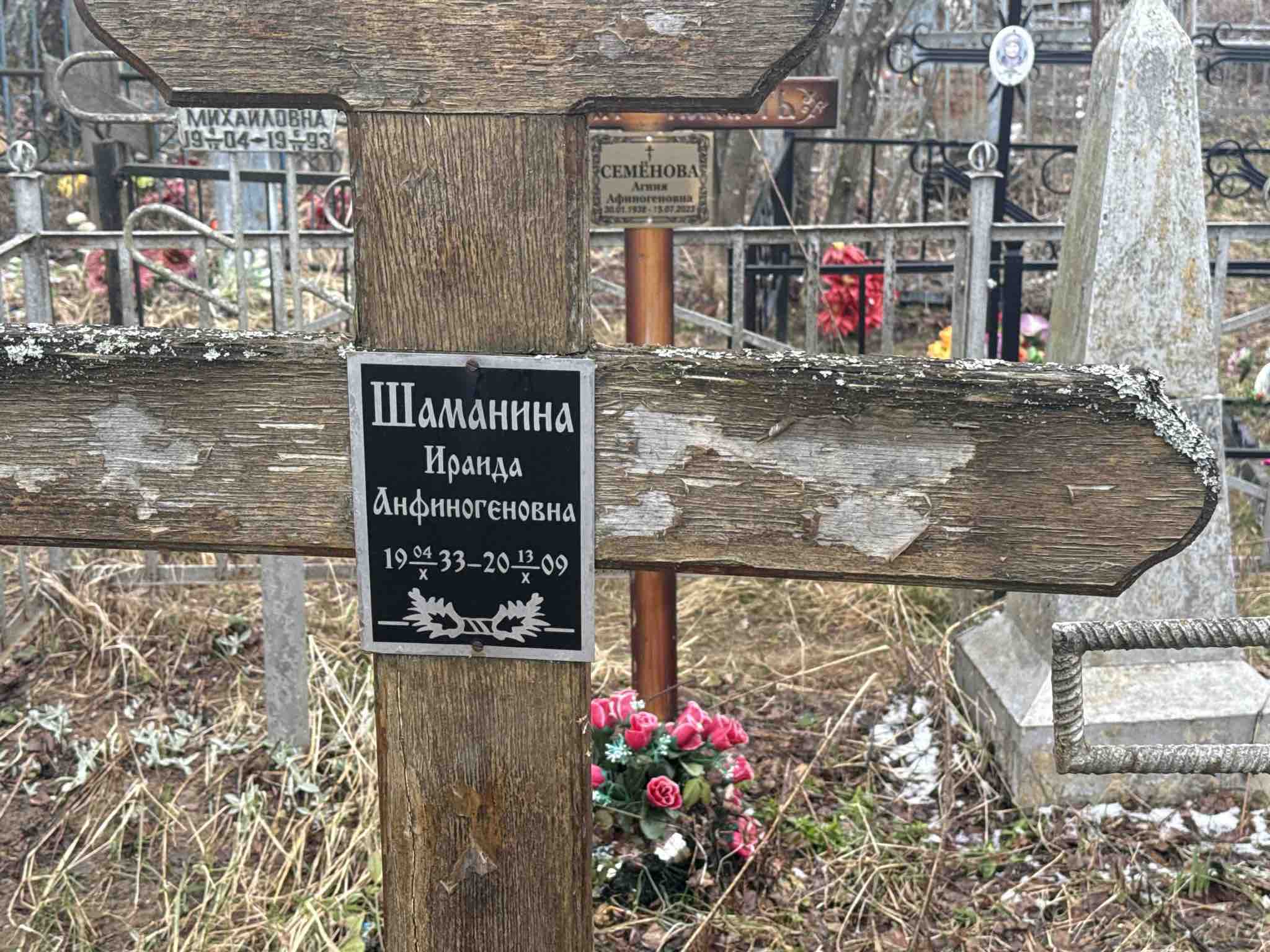 Шаманина Ираида Афиногеновна
