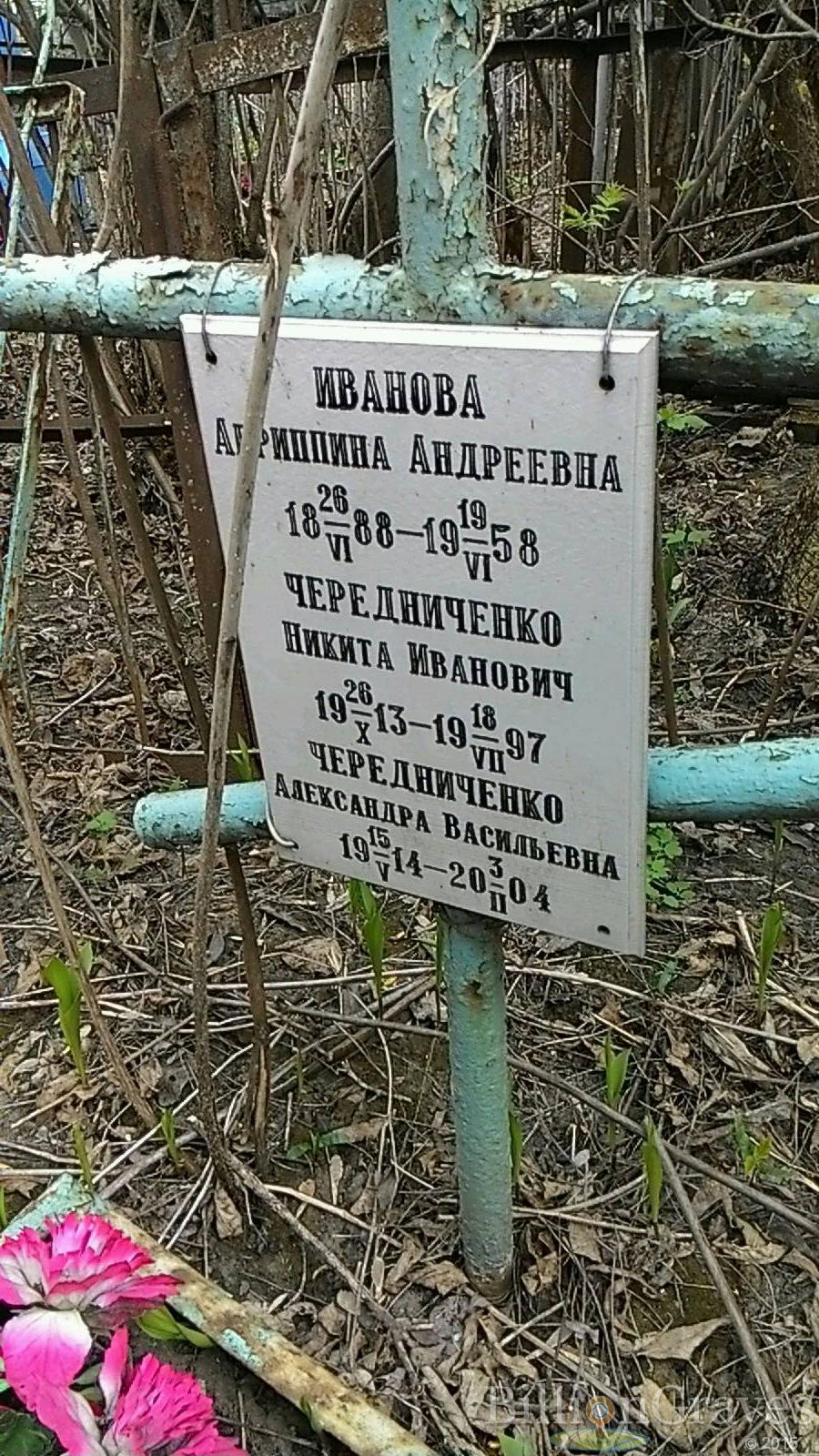 Чередниченко Александра Васильевна