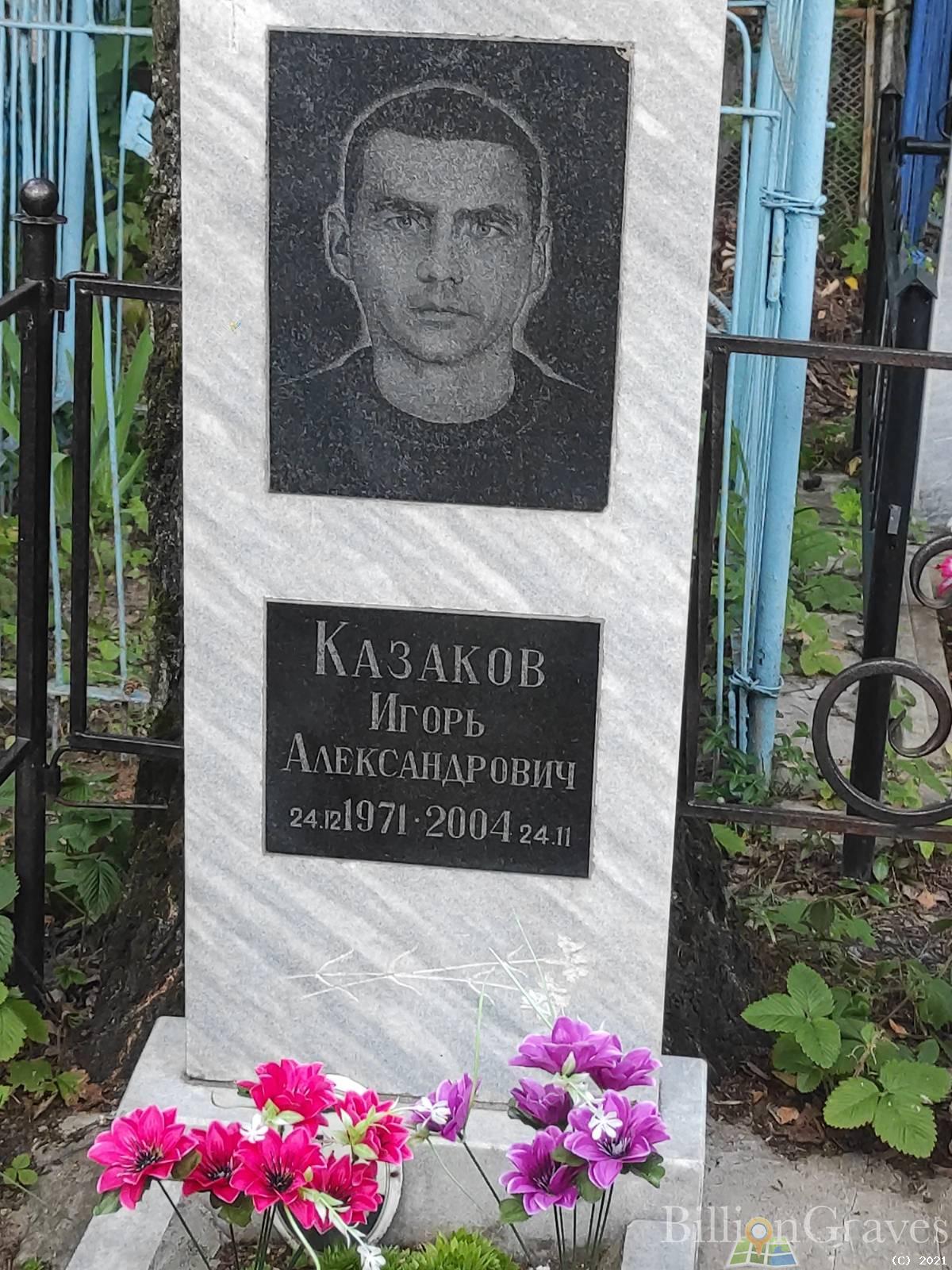 Казаков Игорь Александрович