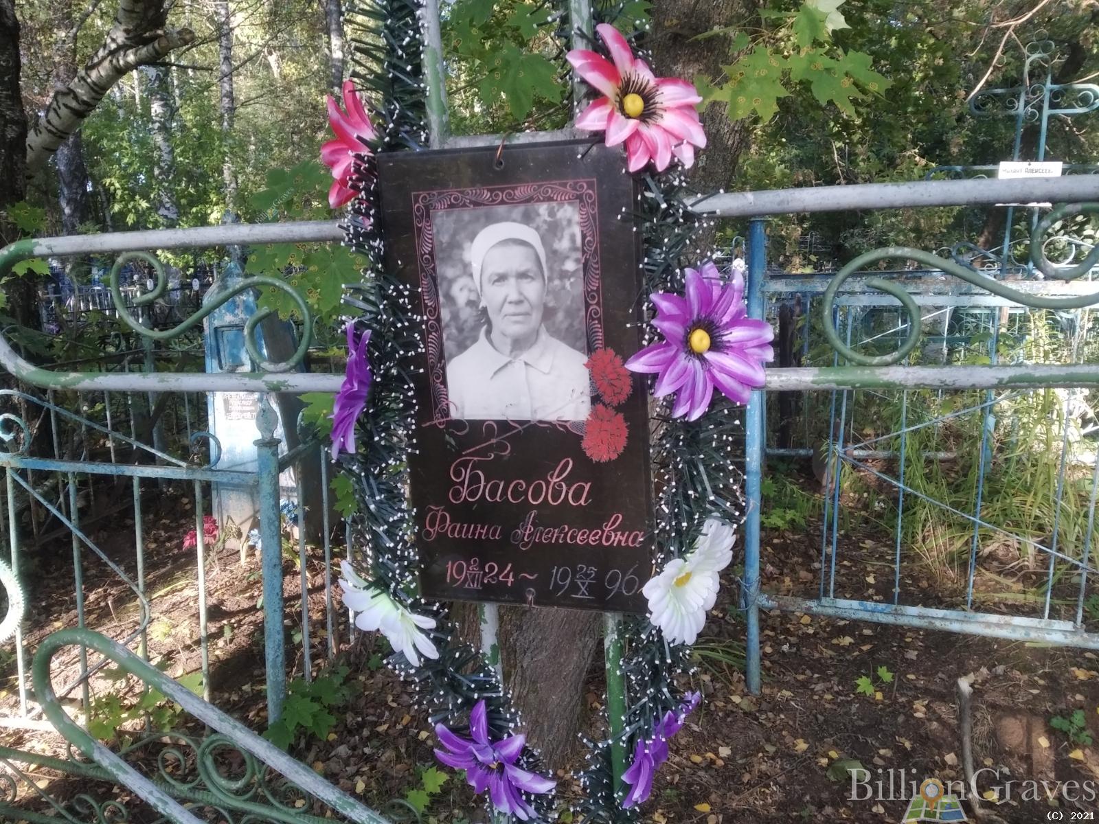 Басова Фаина Алексеевна