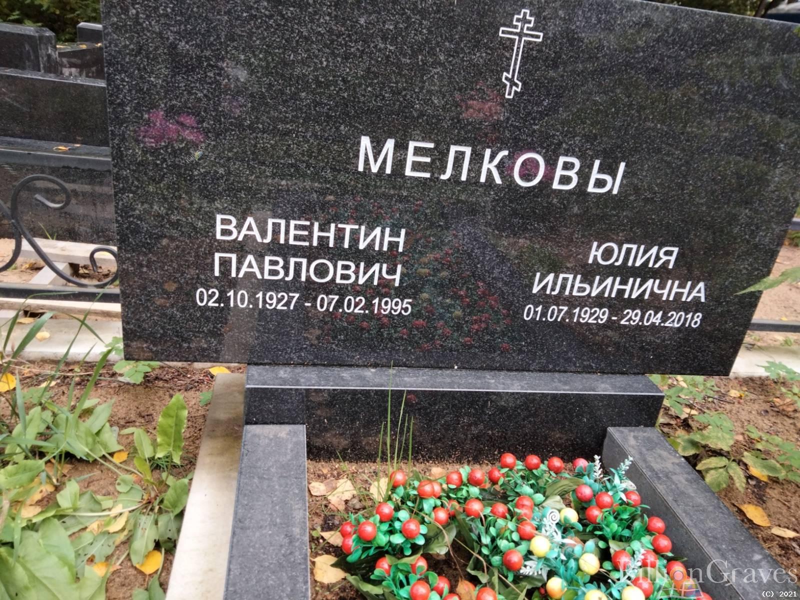 Мелкова Юлия Ильинична
