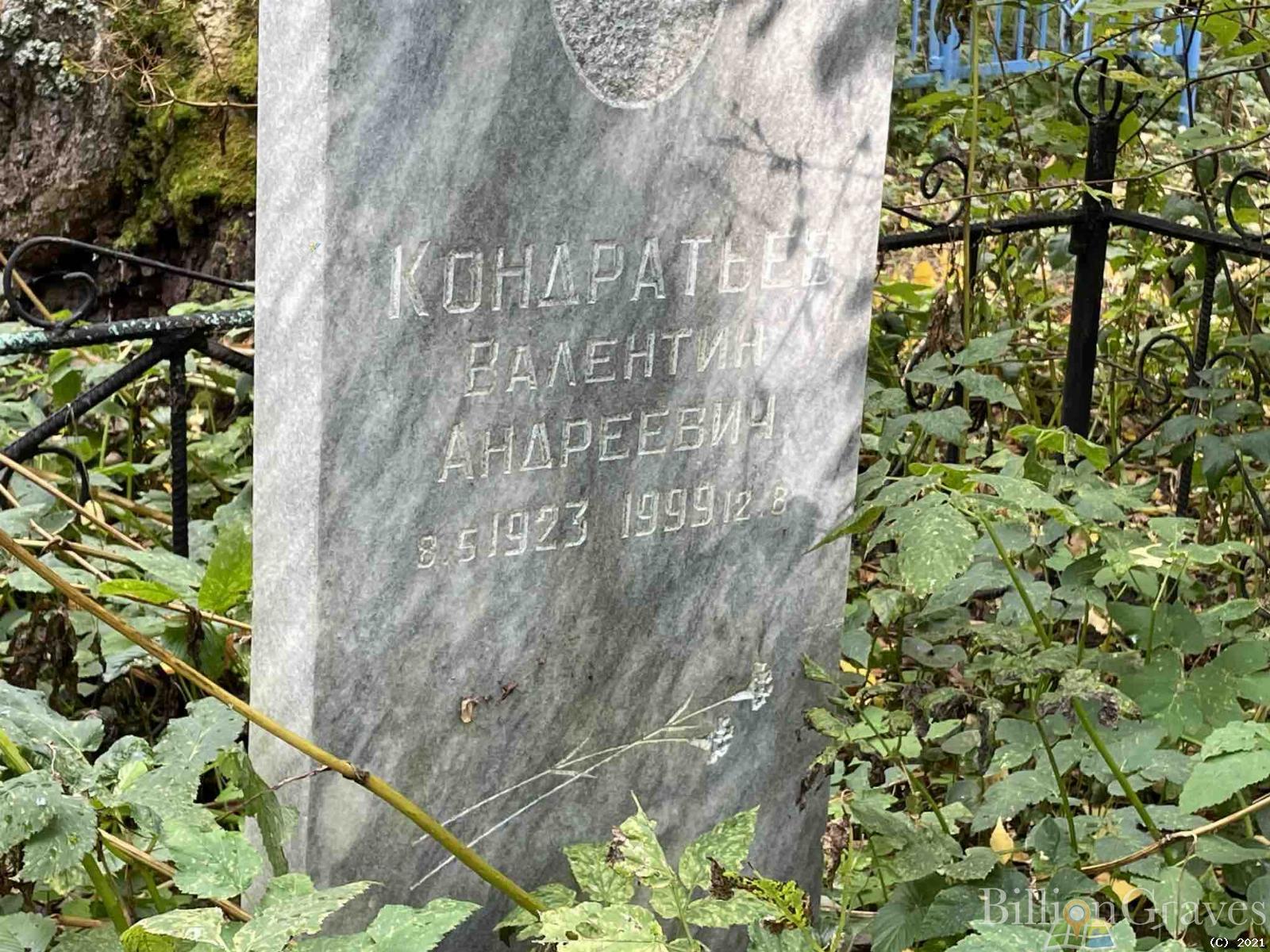 Кондратьев Валентин Андреевич