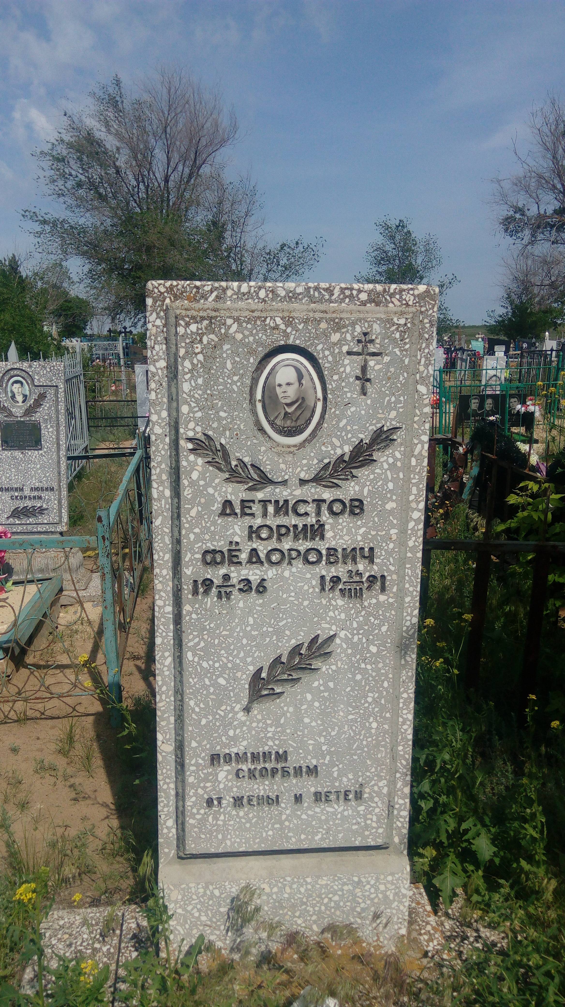Детистов Юрий Федорович