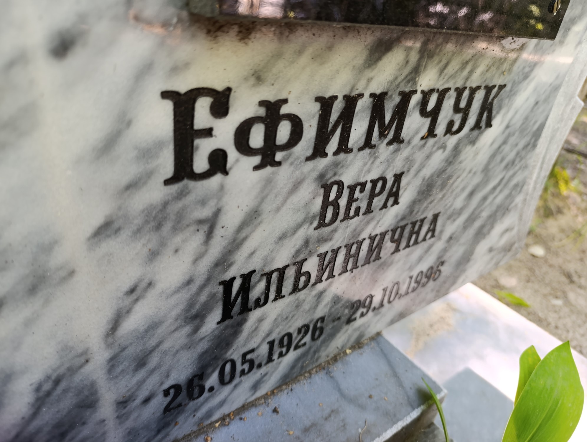 Ефимчук Вера Ильинична