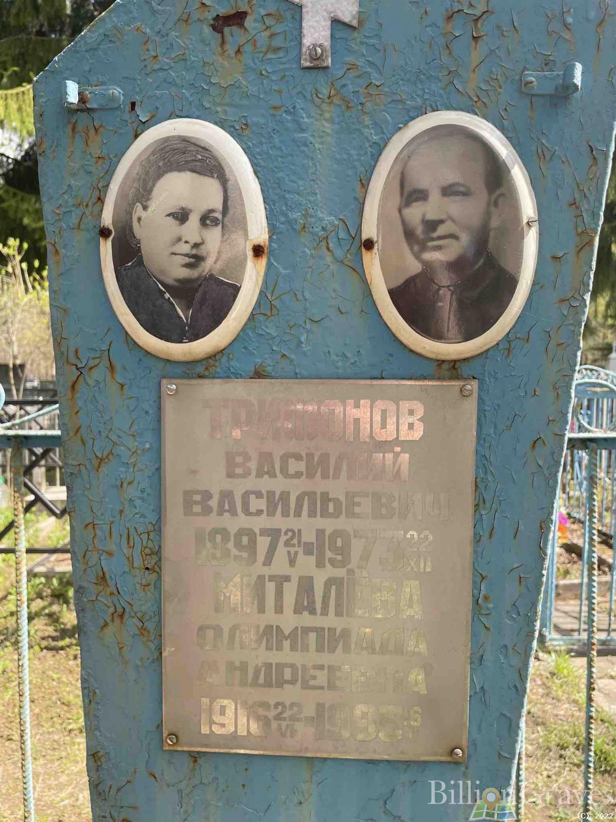 Миталёва Олимпиада Андреевна