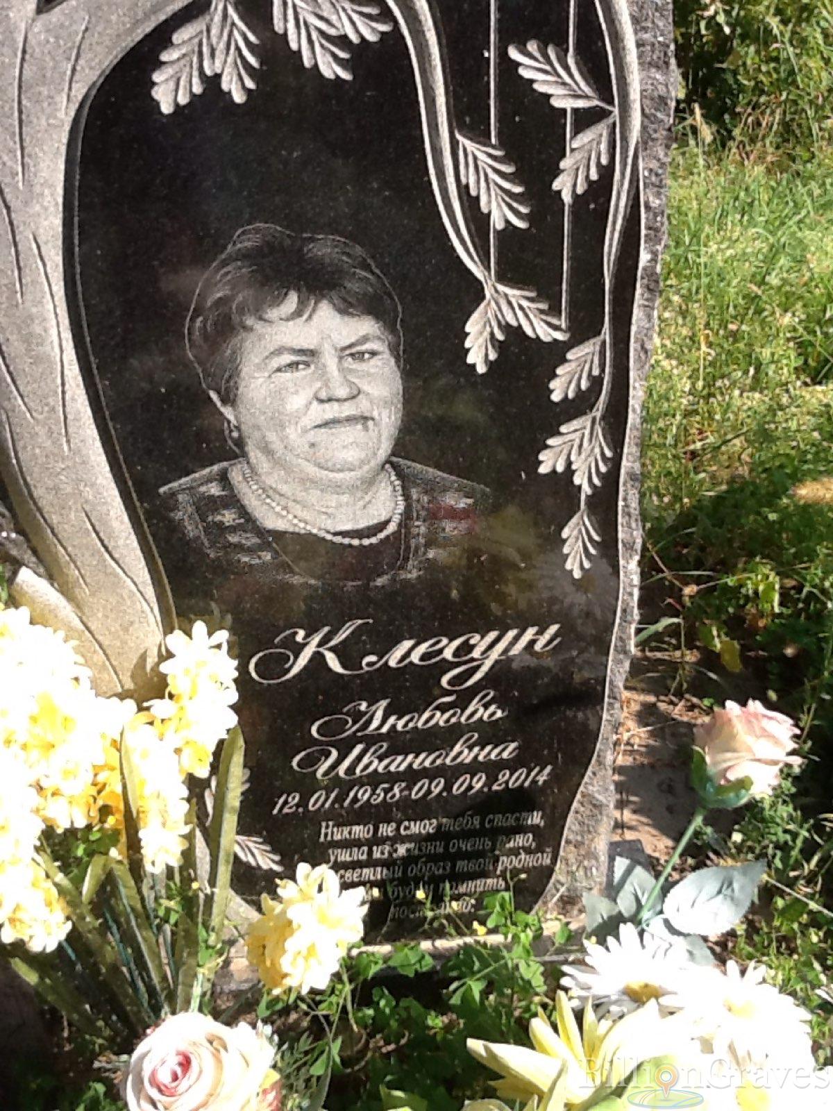 Клесун Любовь Ивановна