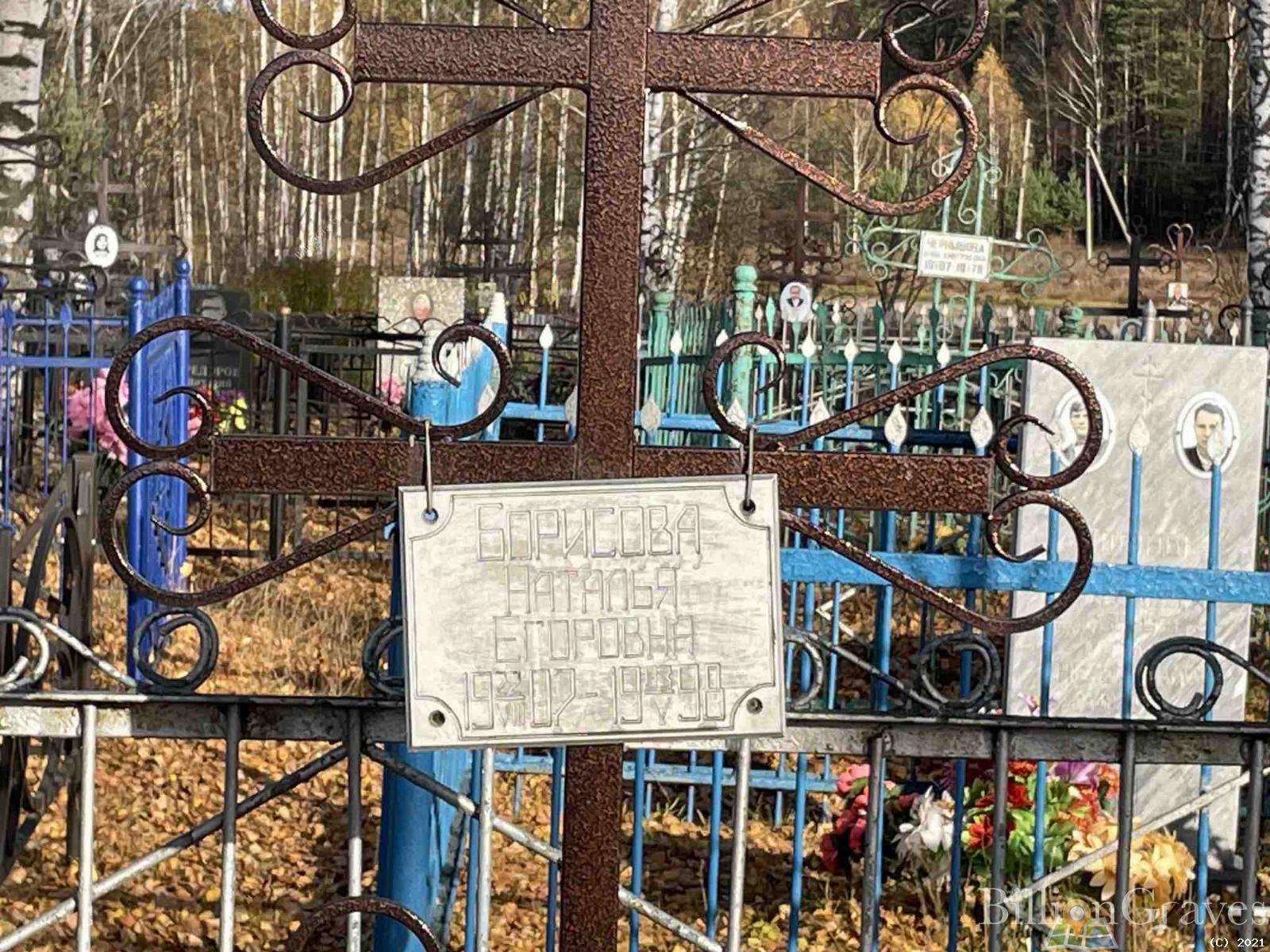Борисова Наталья Егоровна