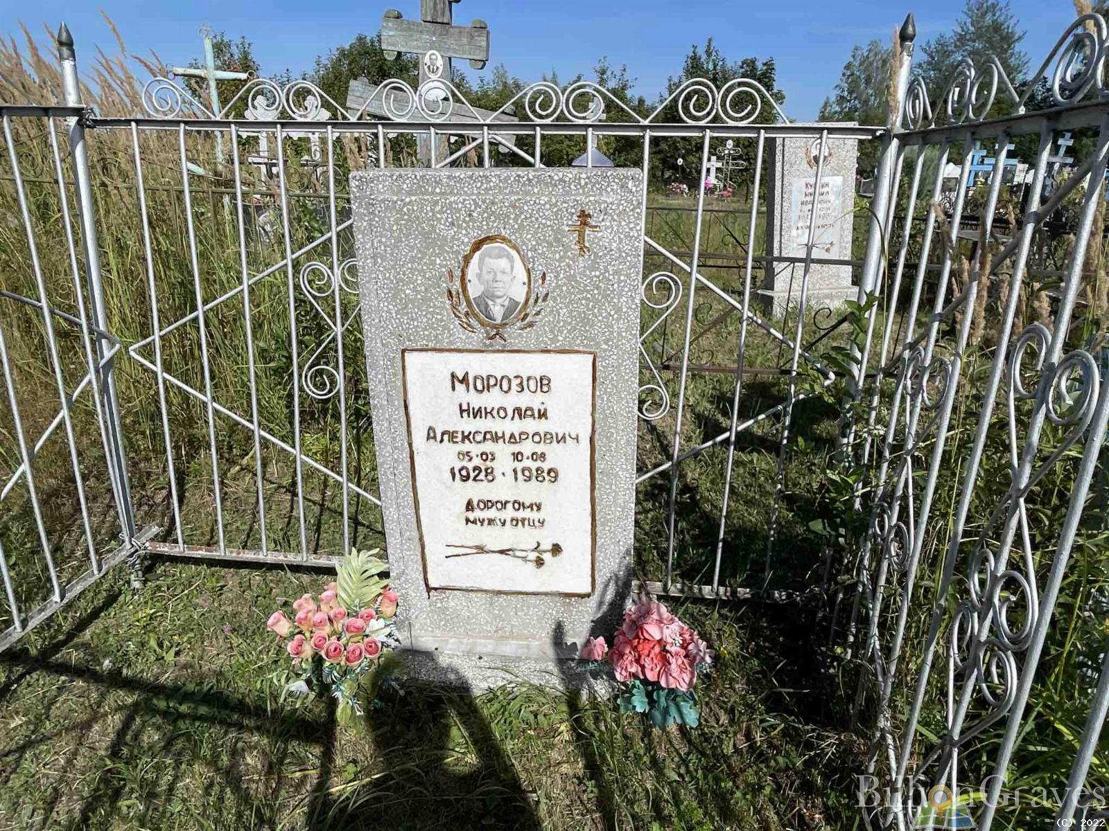 Морозов Николай Александрович