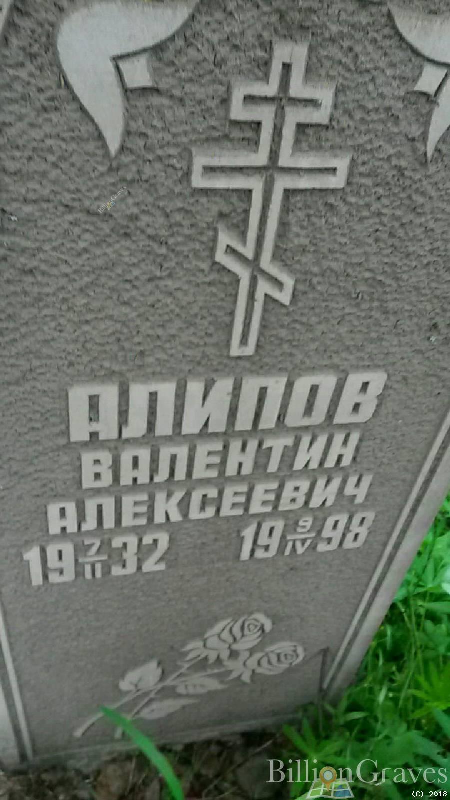 Алипов Валентин Алексеевич